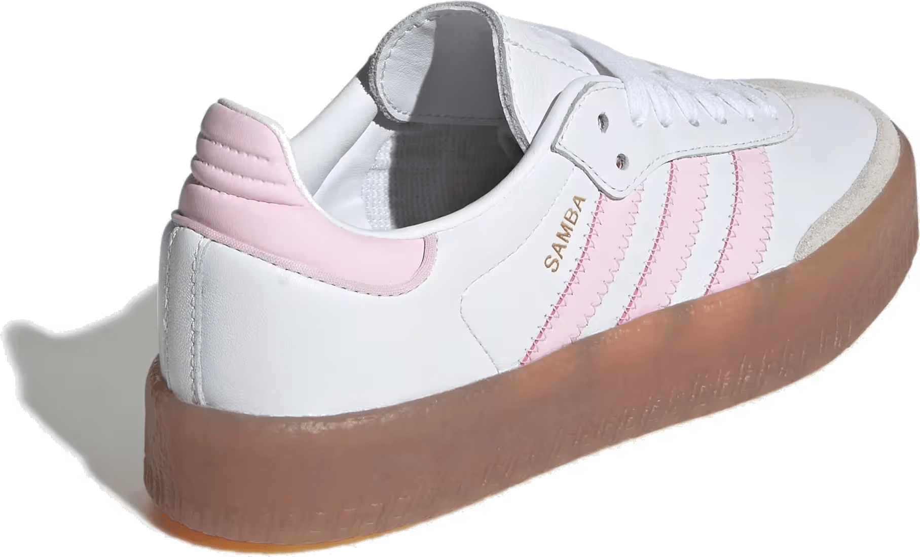 adidas Sambae Cloud White Clear Pink Gold Metallic (GS)