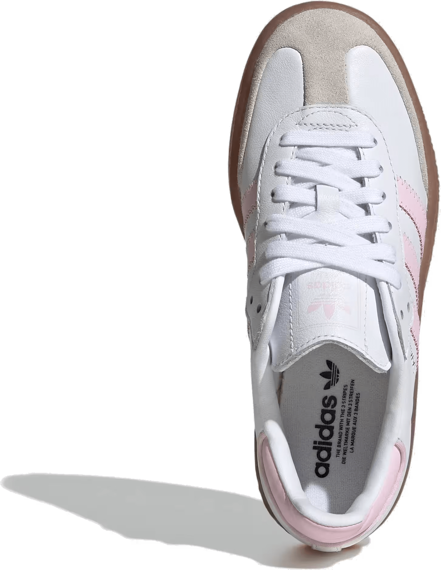 adidas Sambae Cloud White Clear Pink Gold Metallic (GS)