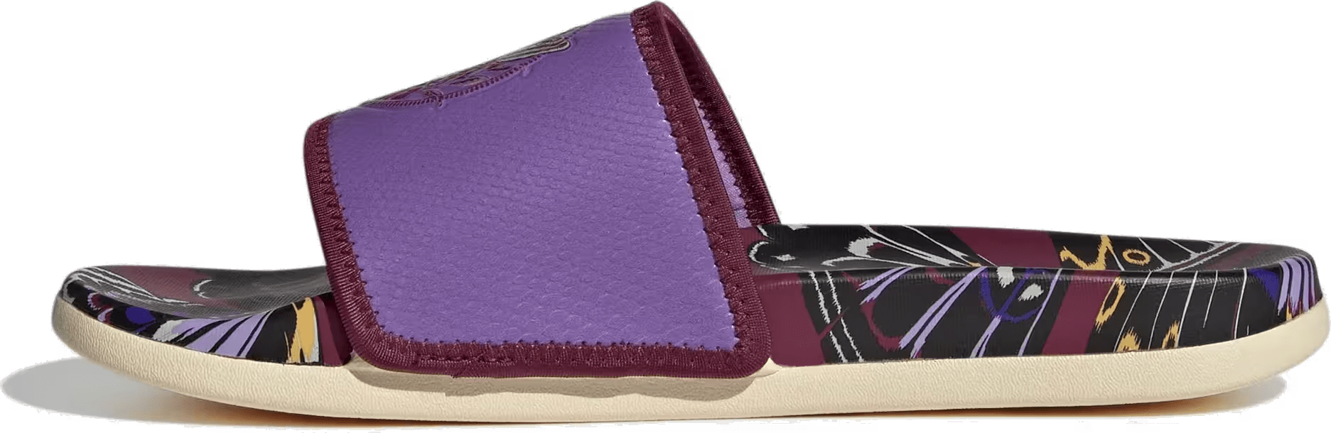 adidas Adilette Comfort Slides Purple Warm Vanilla (Women's)