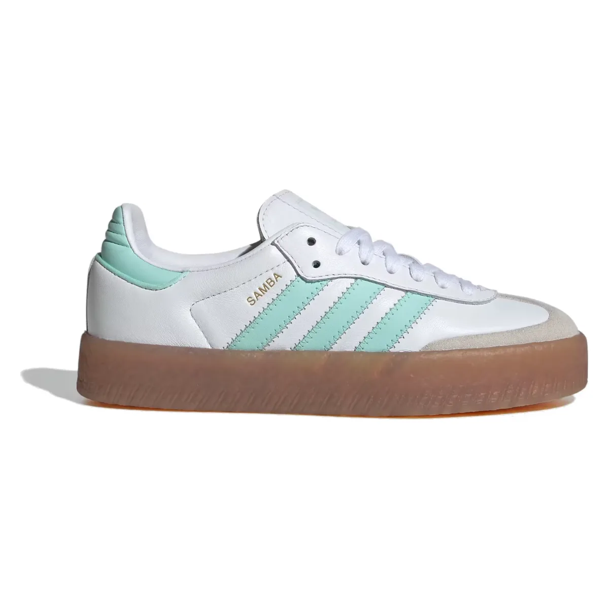 adidas Sambae Cloud White Clear Mint Gold Metallic (GS)