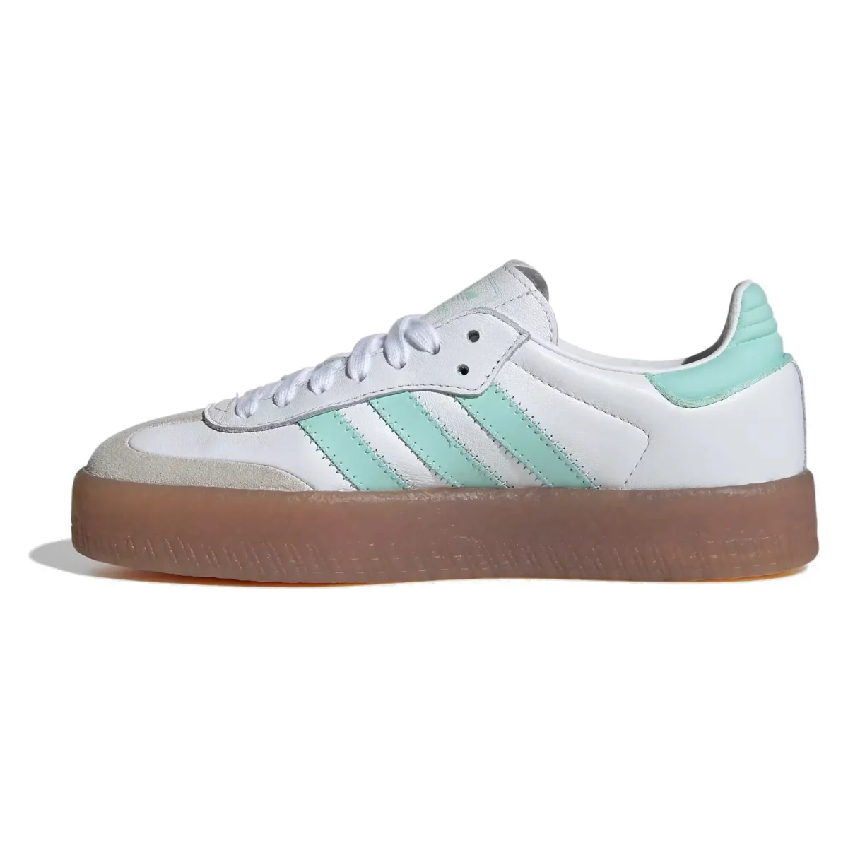 adidas Sambae Cloud White Clear Mint Gold Metallic (GS)