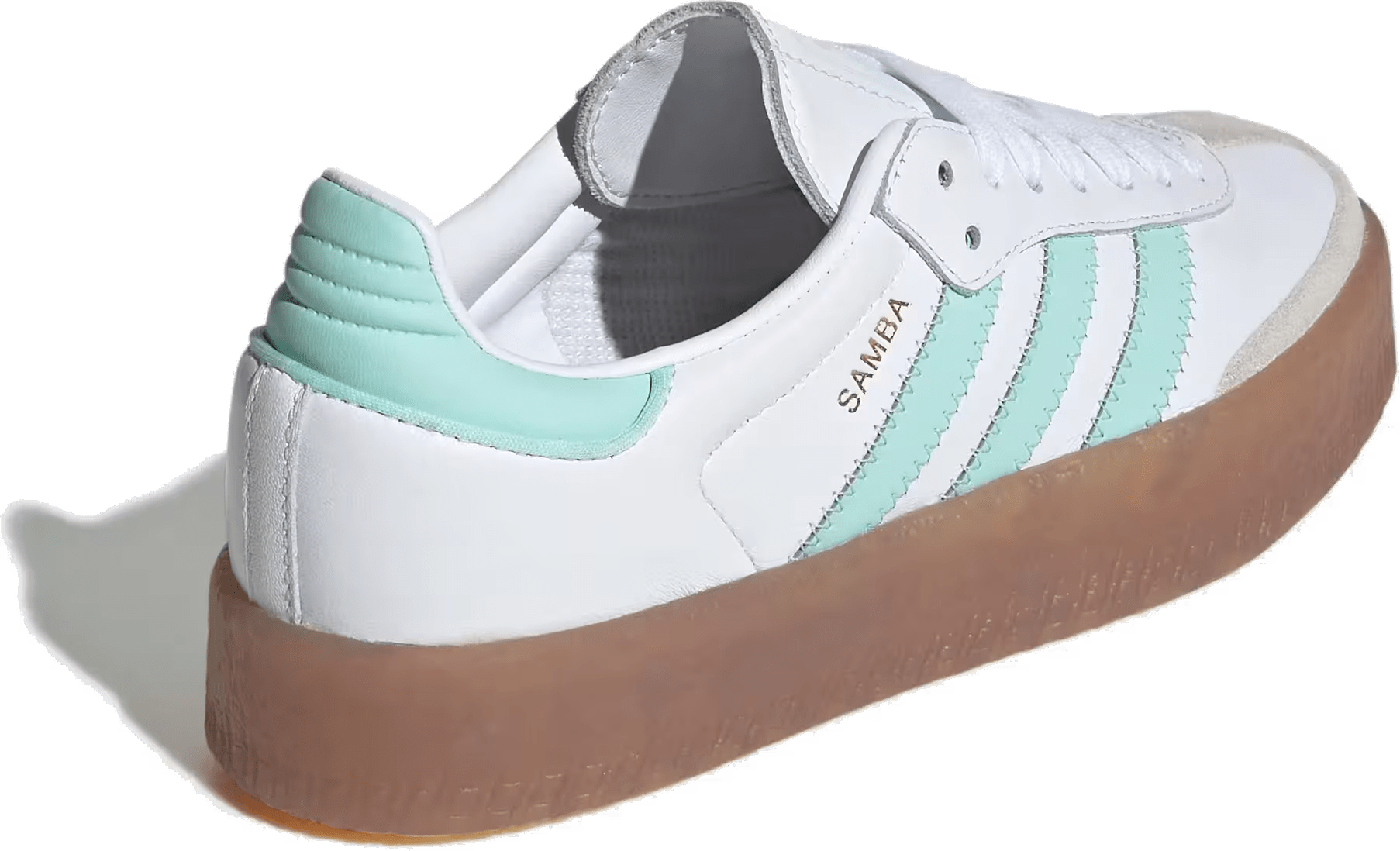 adidas Sambae Cloud White Clear Mint Gold Metallic (GS)