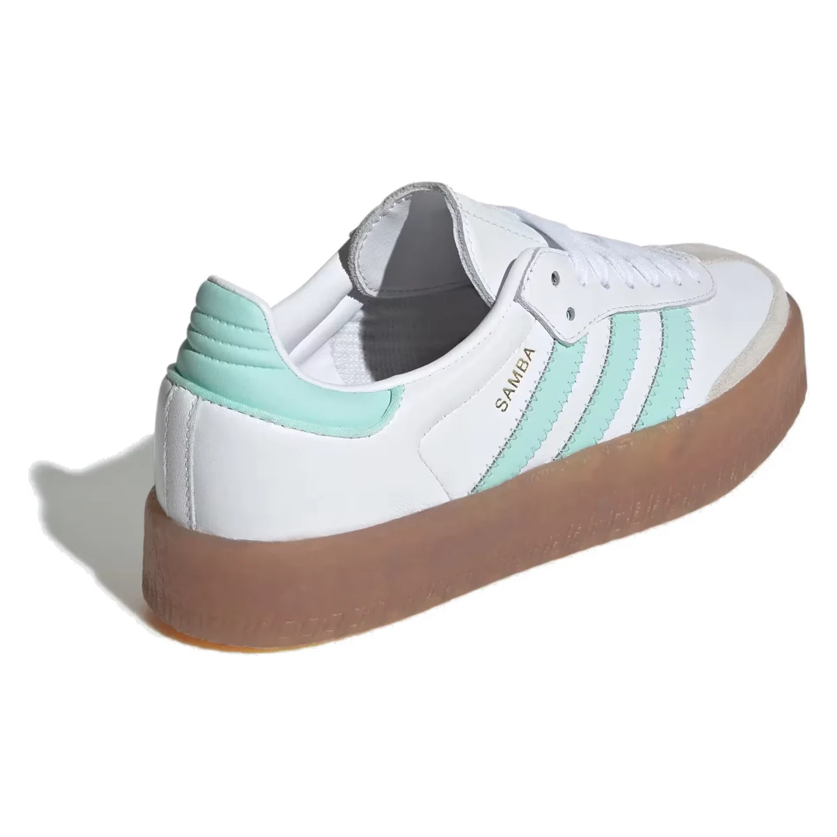 adidas Sambae Cloud White Clear Mint Gold Metallic (GS)