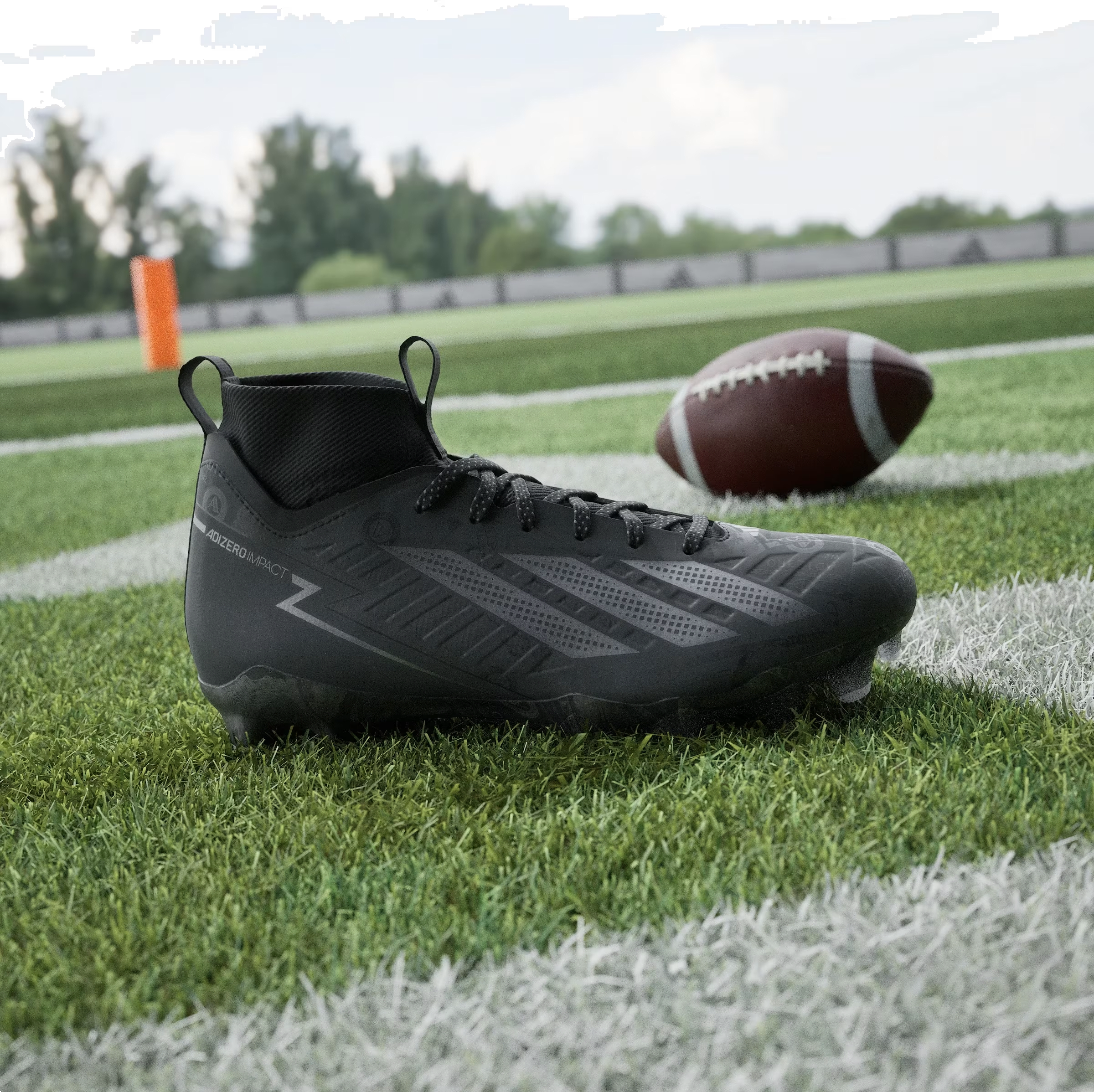 adidas Adizero Impact II Currency Neutral Core Black Iron Metallic