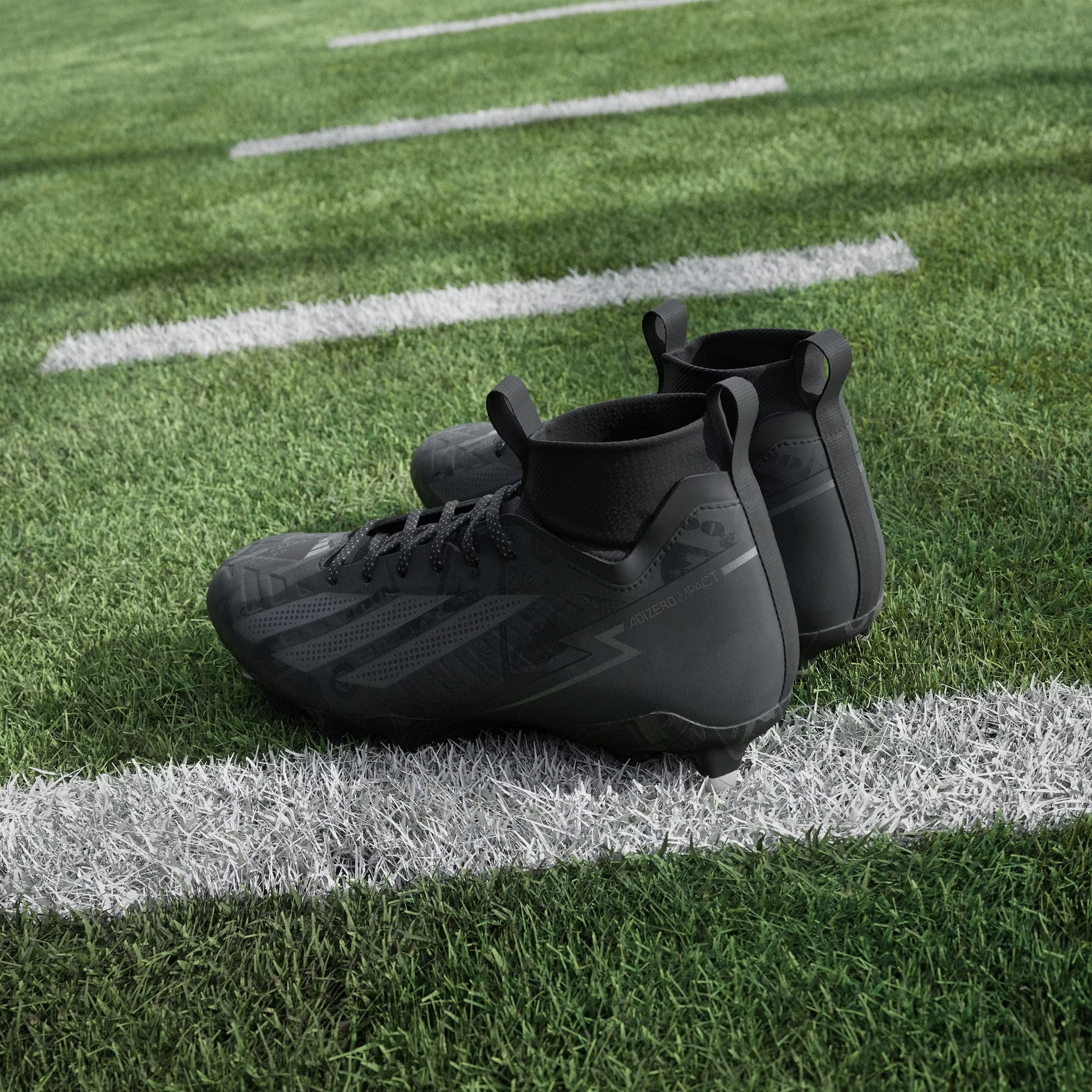 adidas Adizero Impact II Currency Neutral Core Black Iron Metallic