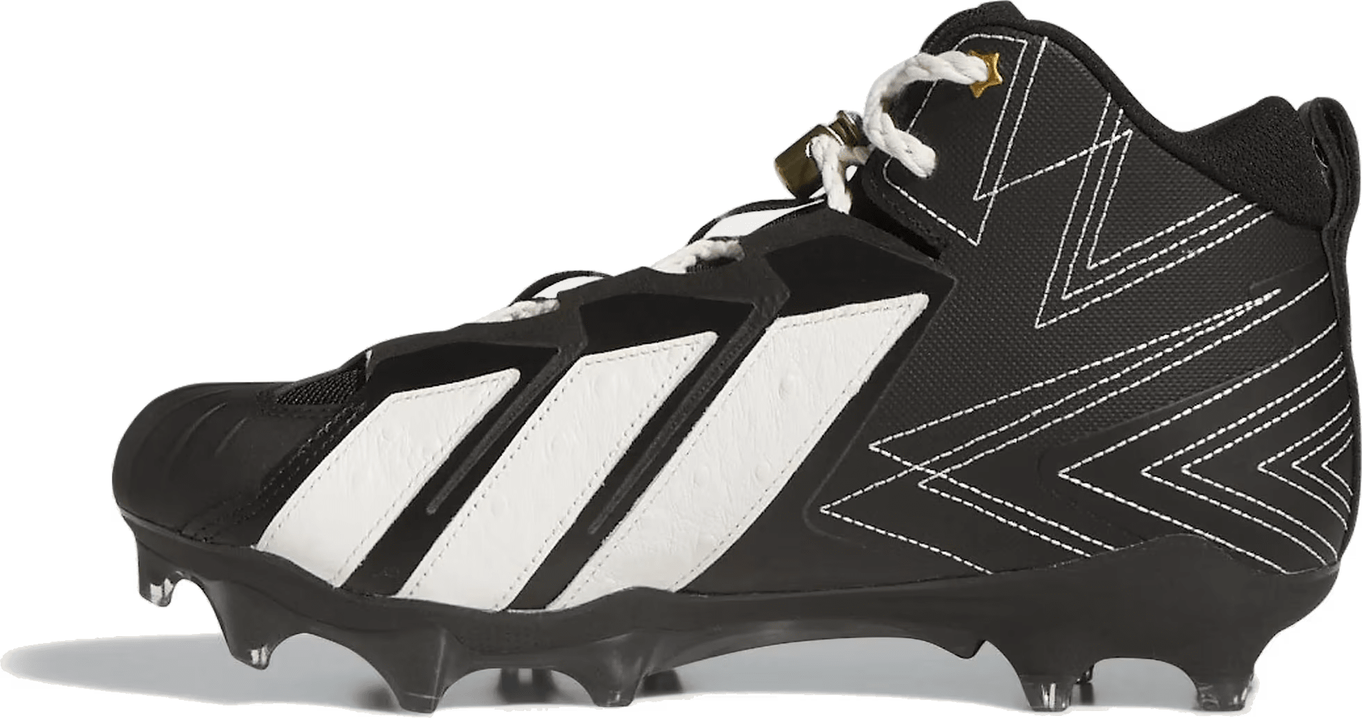 adidas Adizero Chaos II Lineman Rodeo Black Off White