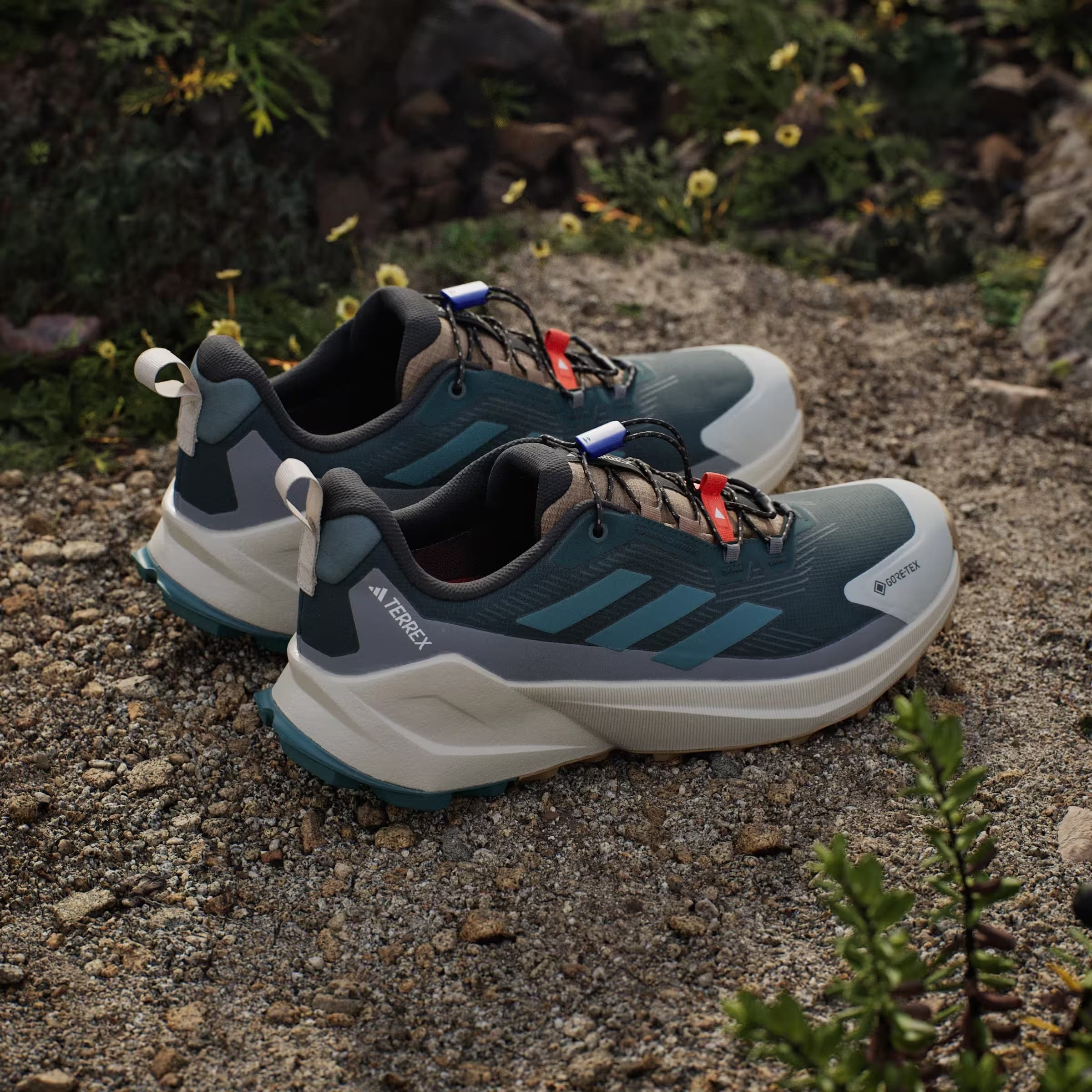 adidas Terrex Trailmaker 2 Gore-Tex Speed Aurora Ivy Preloved Teal Grey Three