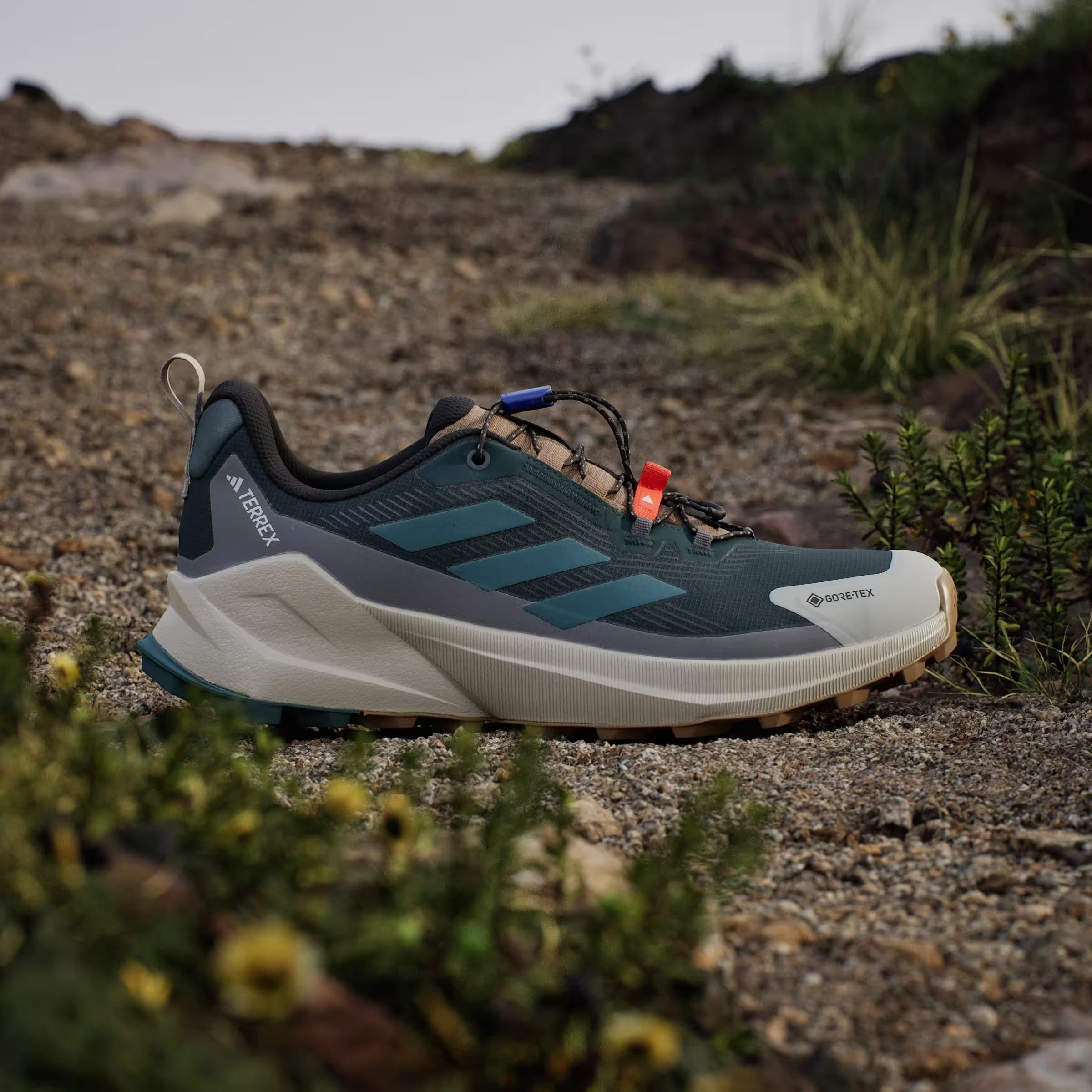 adidas Terrex Trailmaker 2 Gore-Tex Speed Aurora Ivy Preloved Teal Grey Three