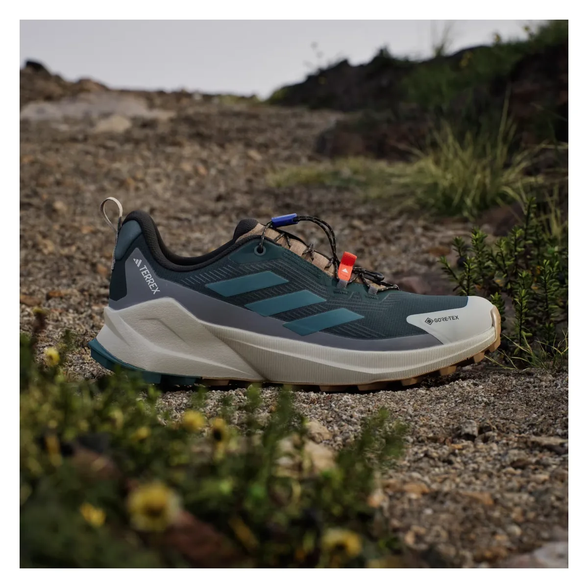 adidas Terrex Trailmaker 2 Gore-Tex Speed Aurora Ivy Preloved Teal Grey Three