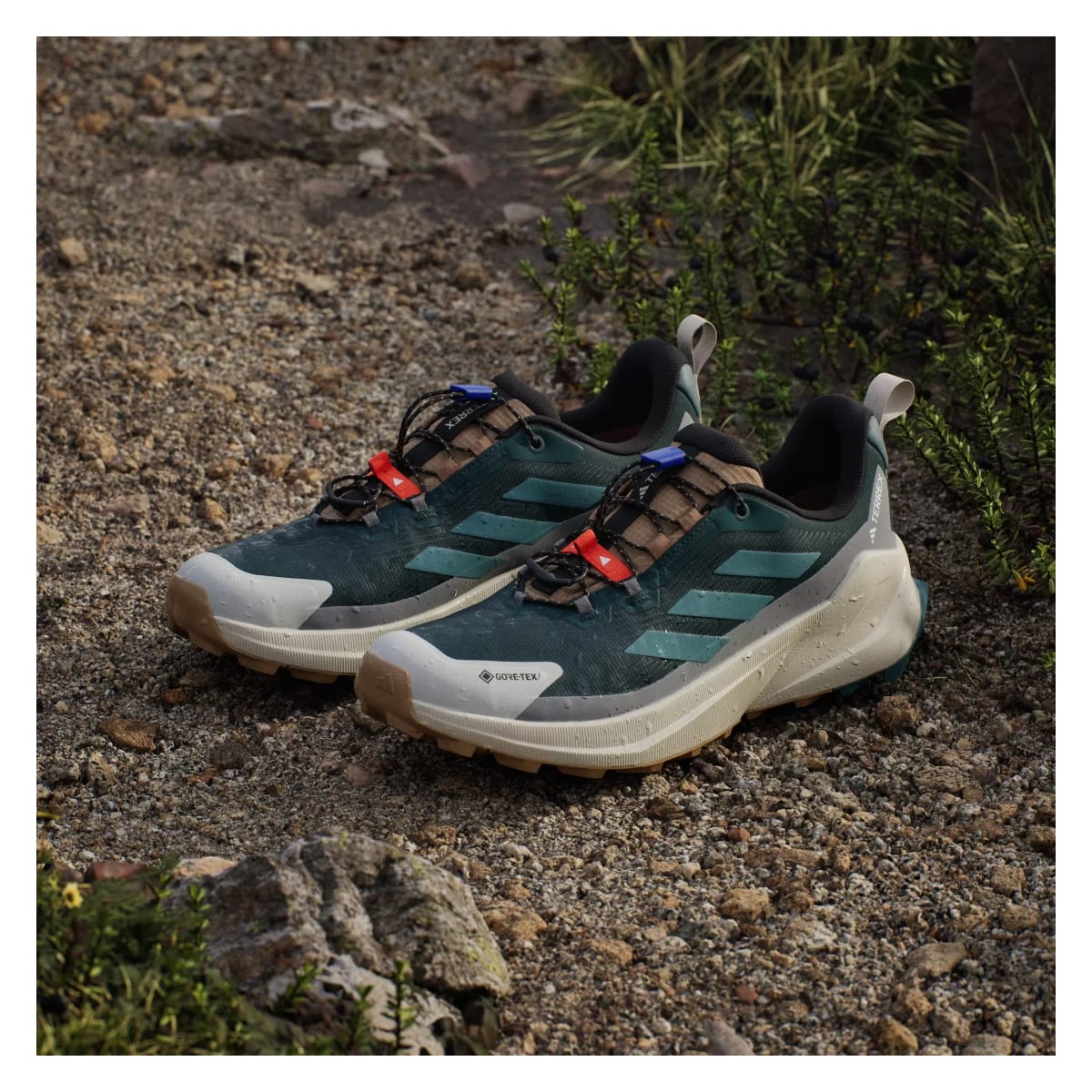 adidas Terrex Trailmaker 2 Gore-Tex Speed Aurora Ivy Preloved Teal Grey Three
