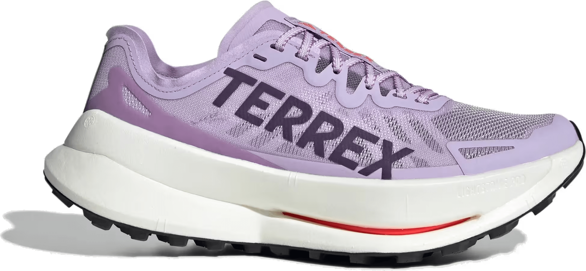 adidas Terrex Agravic Speed Ultra Trail Powder Plum Aurora Plum Lucid Red (Women's)