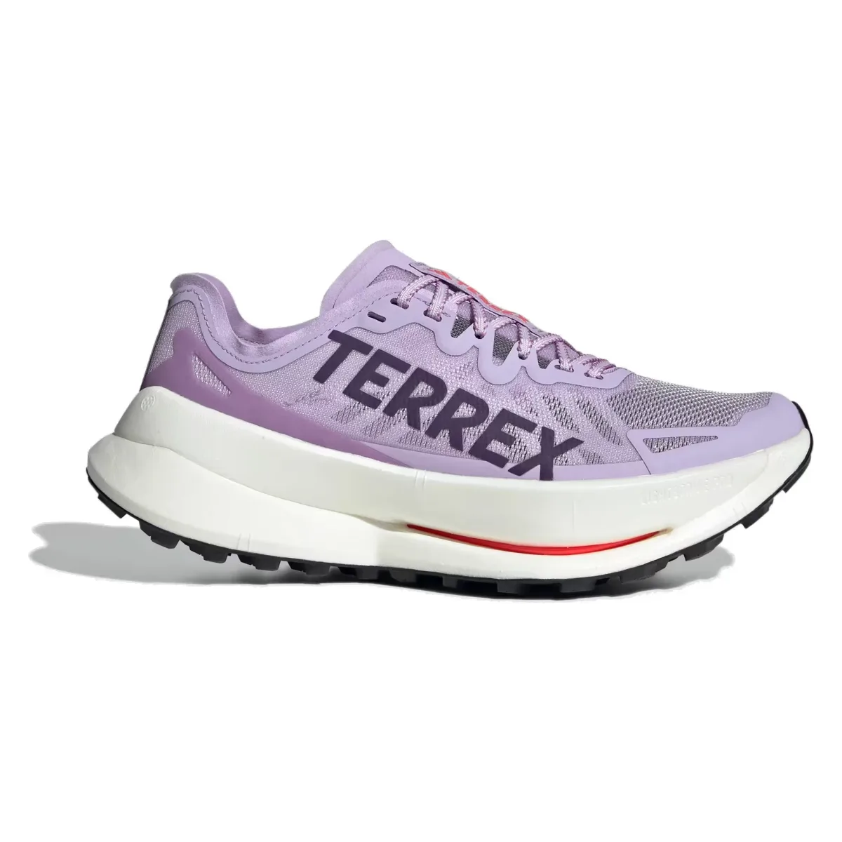 adidas Terrex Agravic Speed Ultra Trail Powder Plum Aurora Plum Lucid Red (Women's)