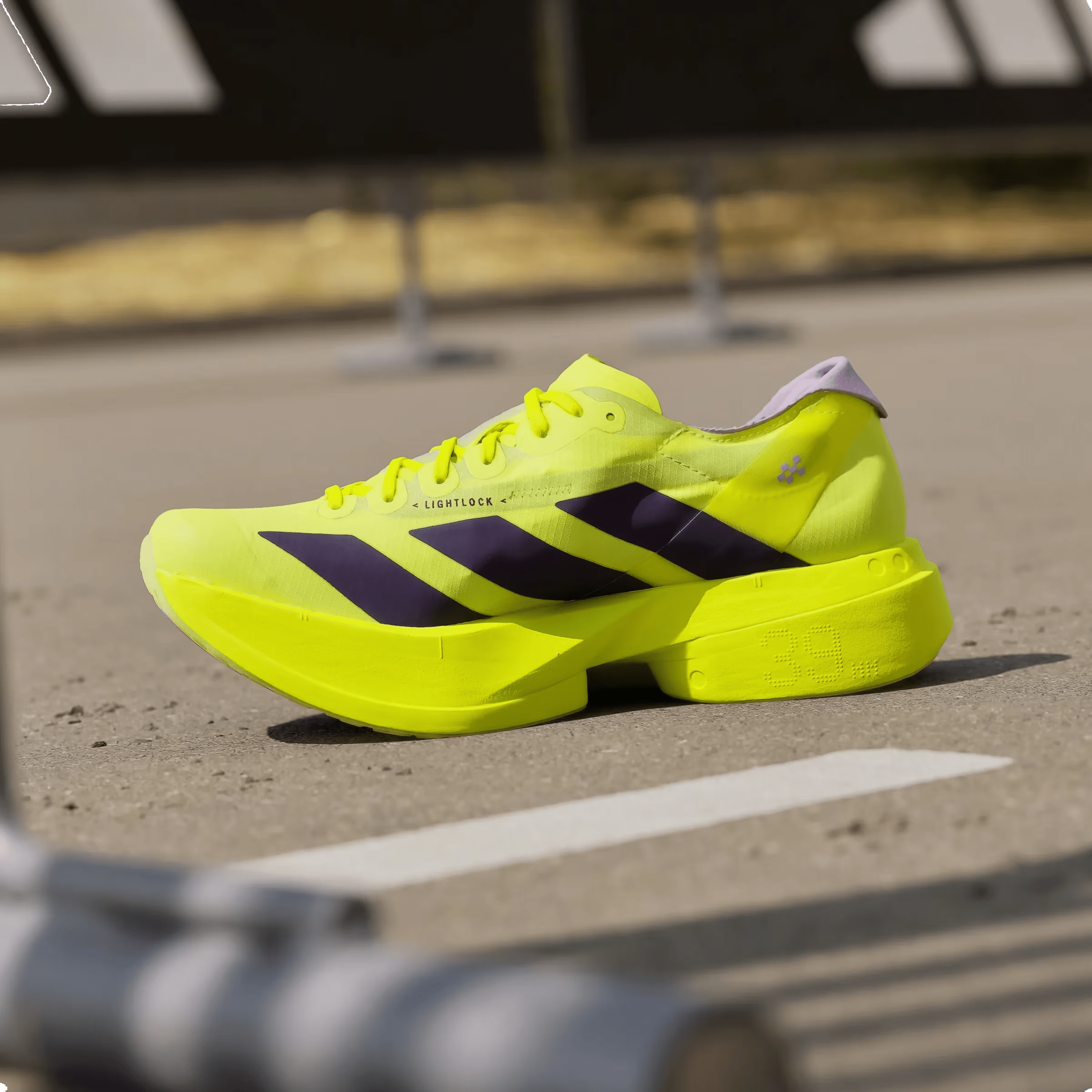 adidas Adizero Adios Pro 4 Solar Yellow Plum (Women's)