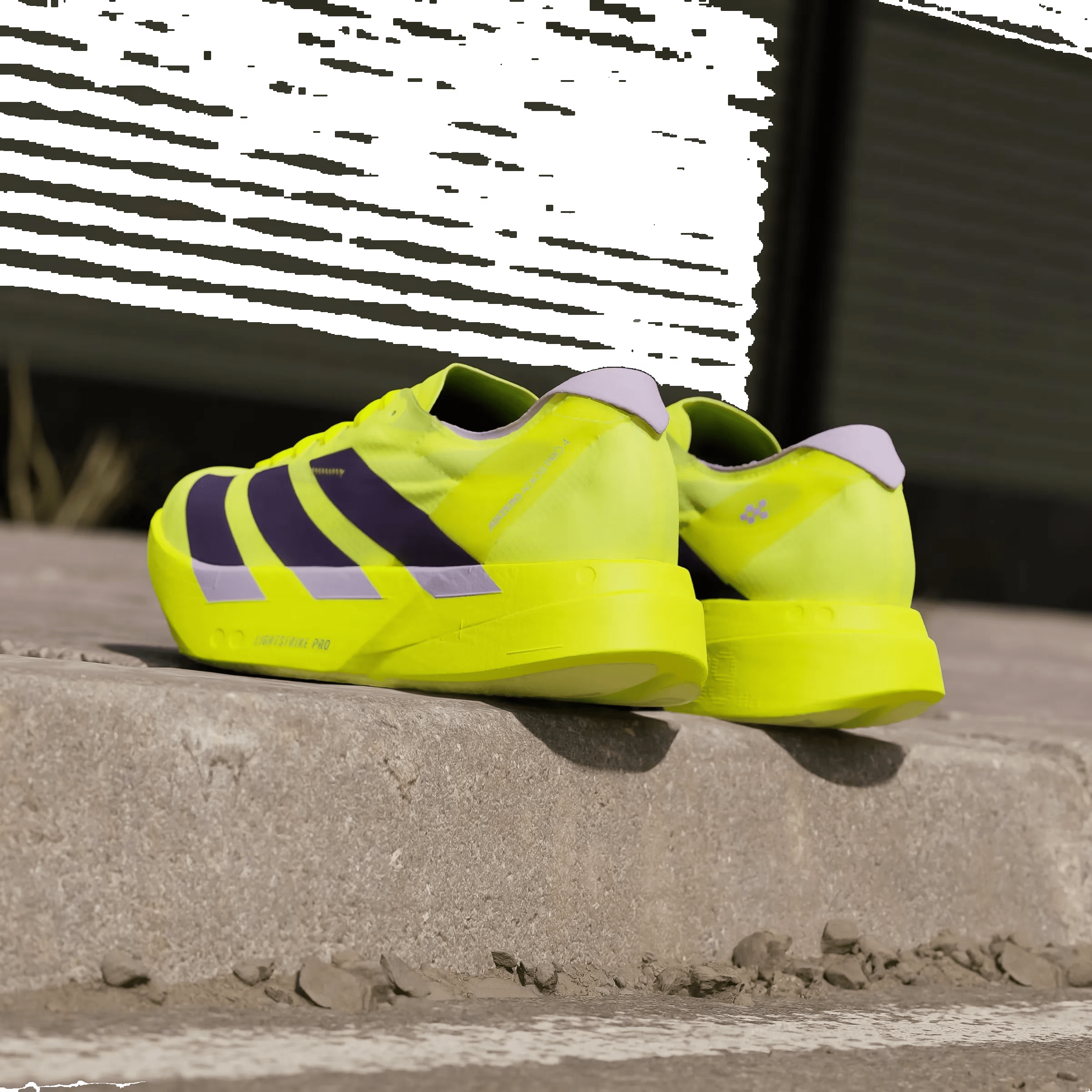 adidas Adizero Adios Pro 4 Solar Yellow Plum (Women's)