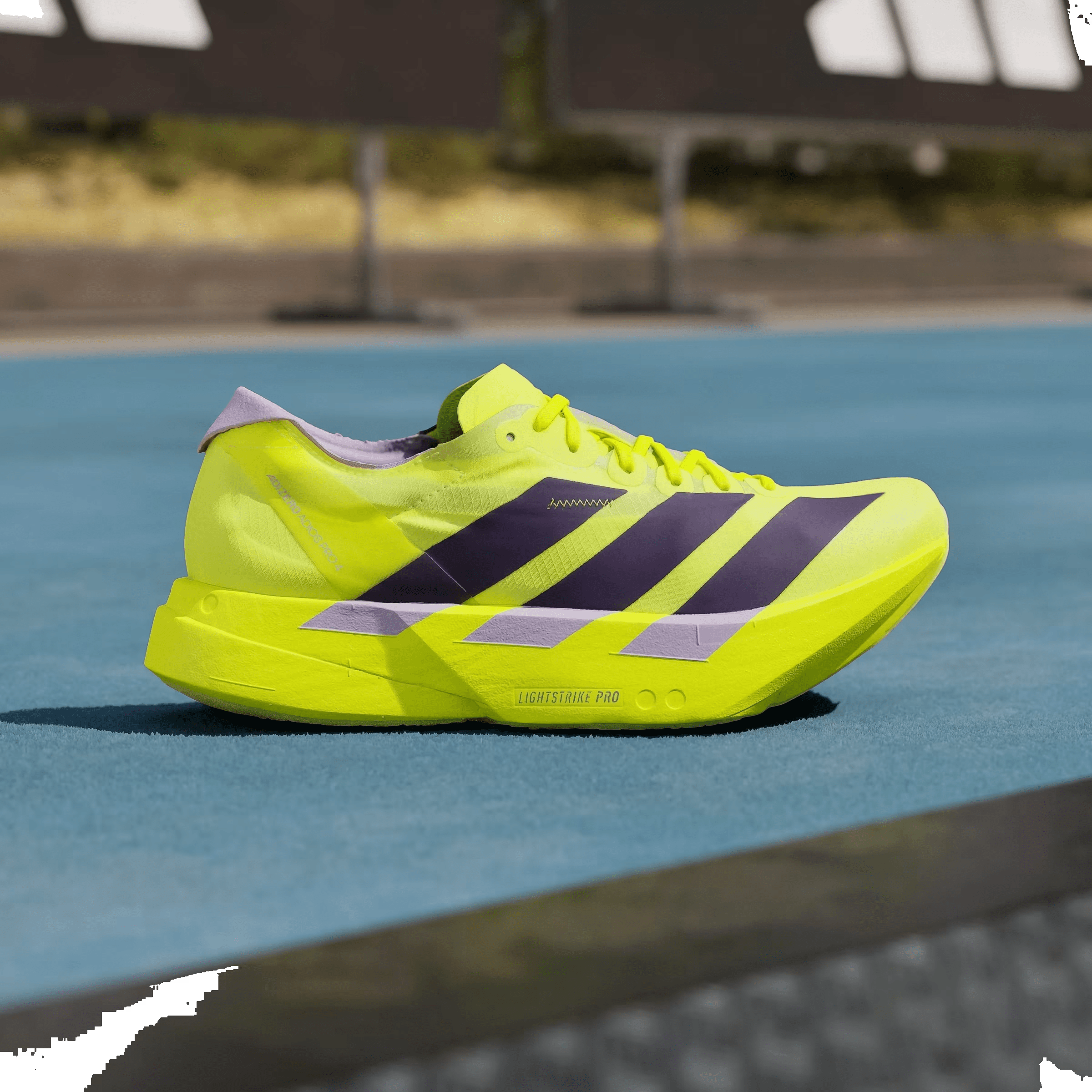 adidas Adizero Adios Pro 4 Solar Yellow Plum (Women's)