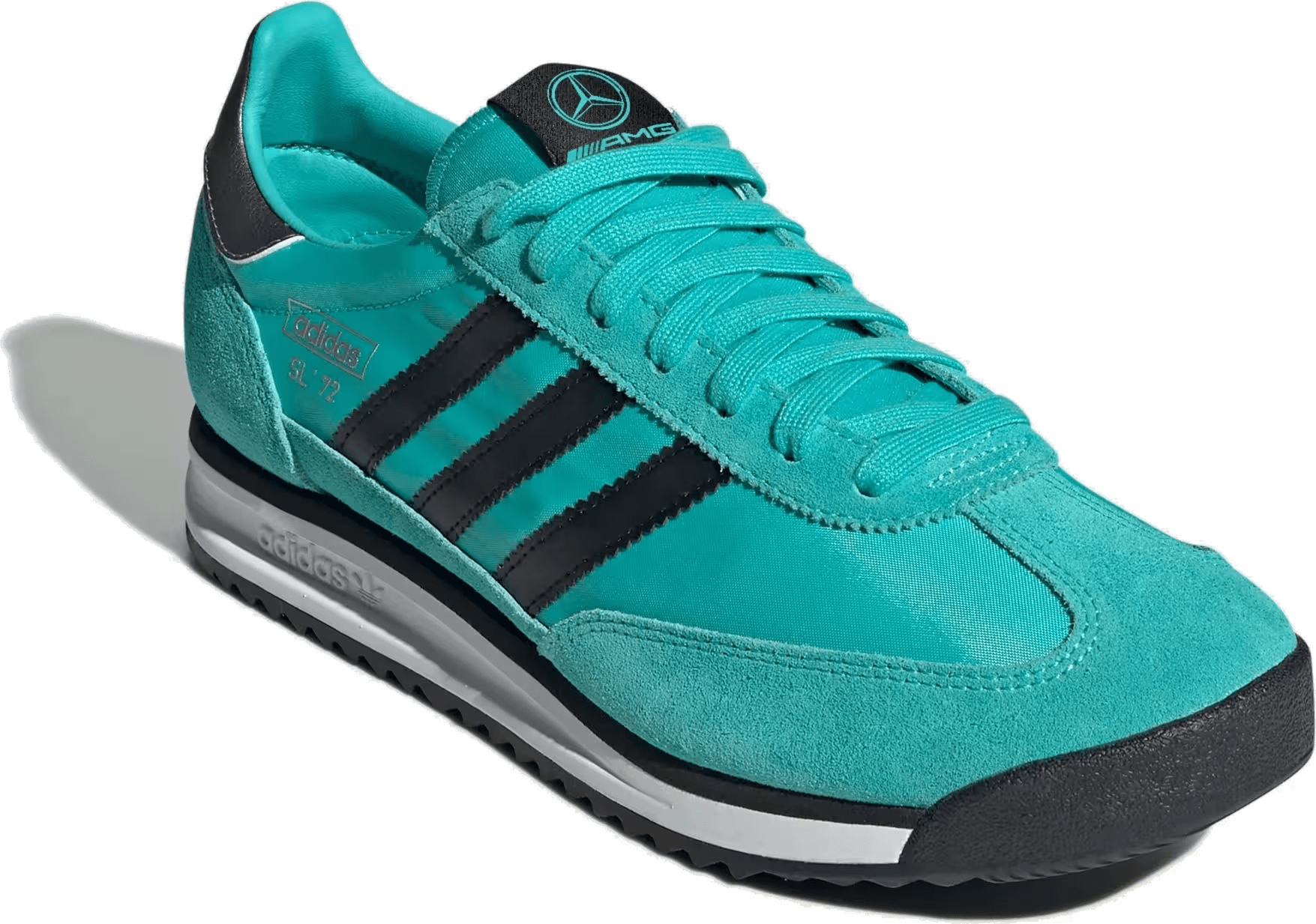 Mercedes AMG Petronas F1 Team x Adidas SL72 RS "Semi Mint Rush"