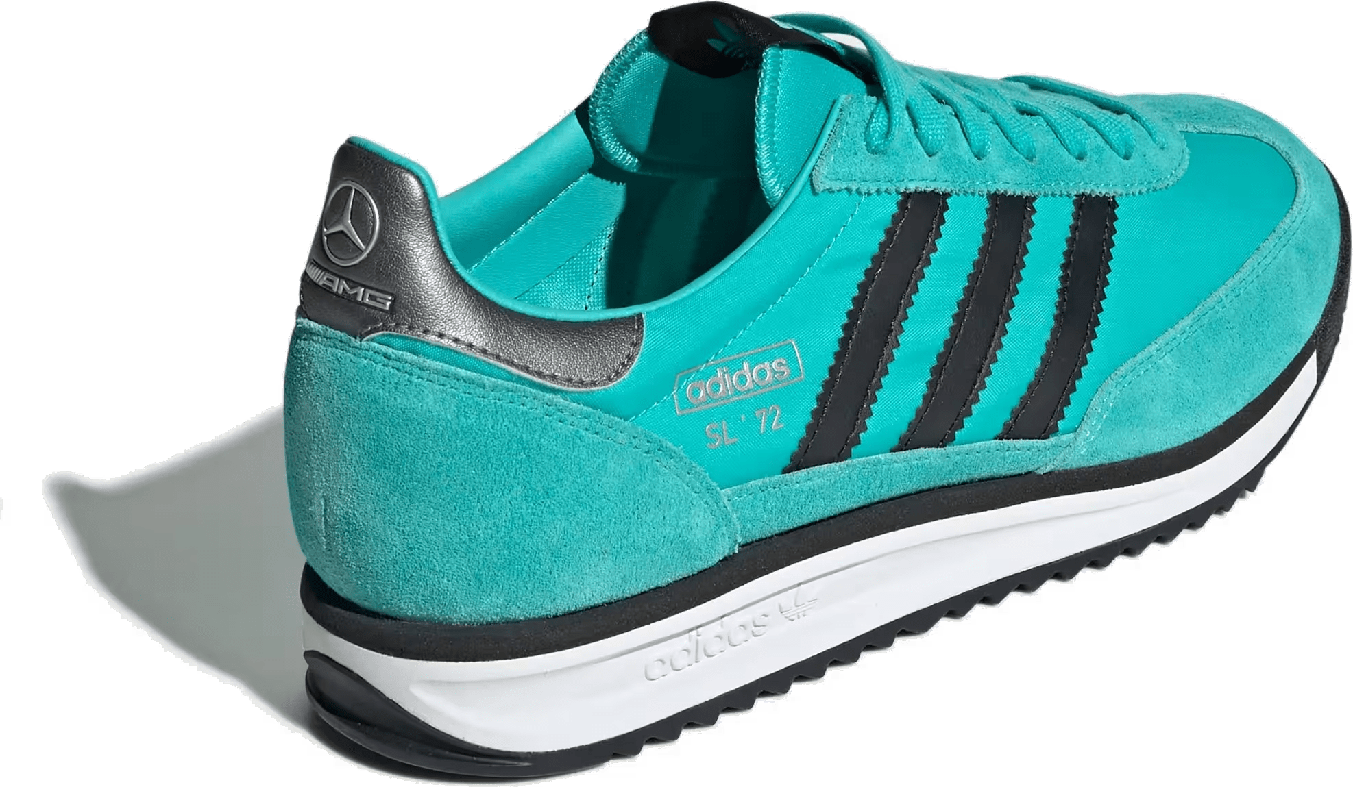 Mercedes AMG Petronas F1 Team x Adidas SL72 RS "Semi Mint Rush"