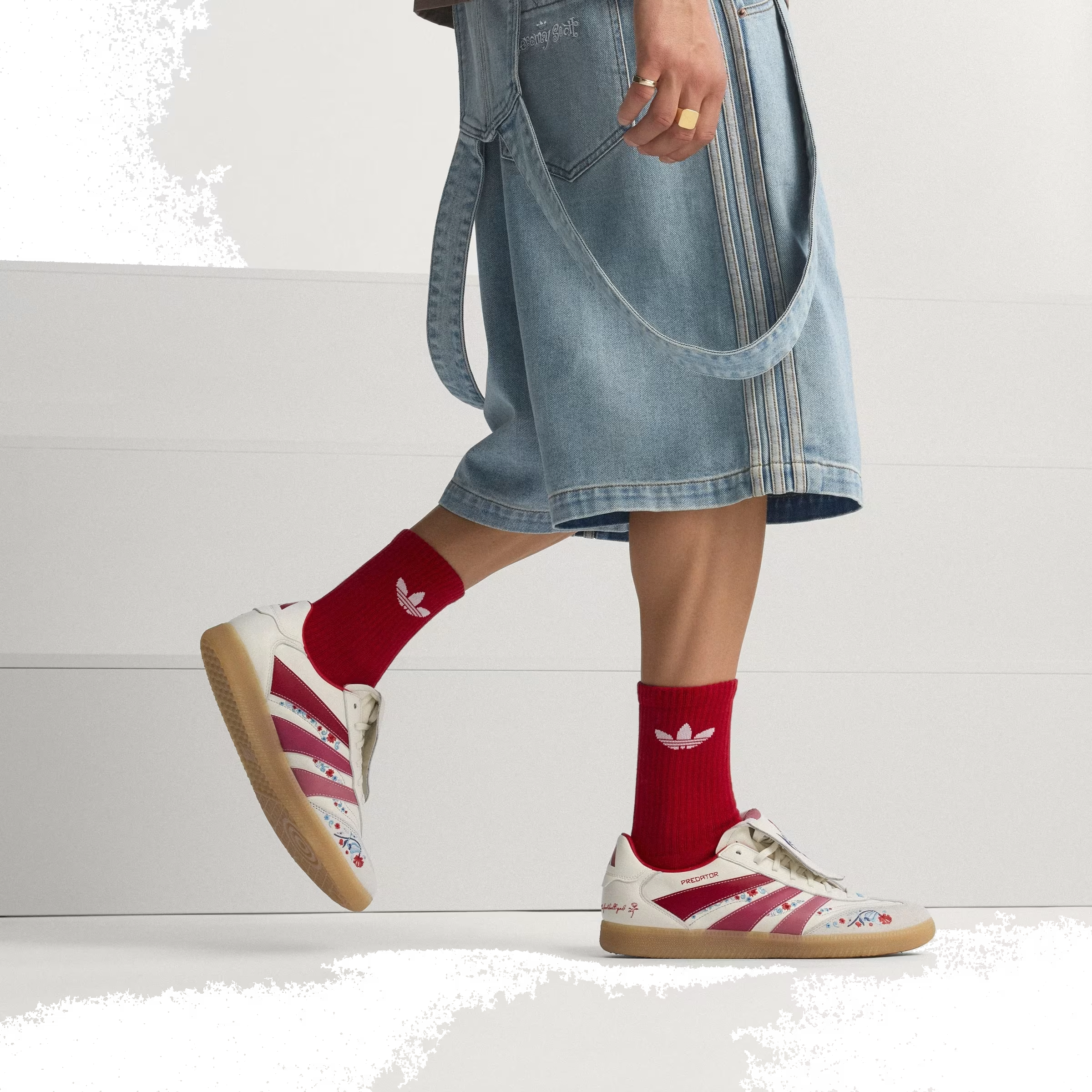 The Football Gal x Adidas Predator Freestyle "Floral"