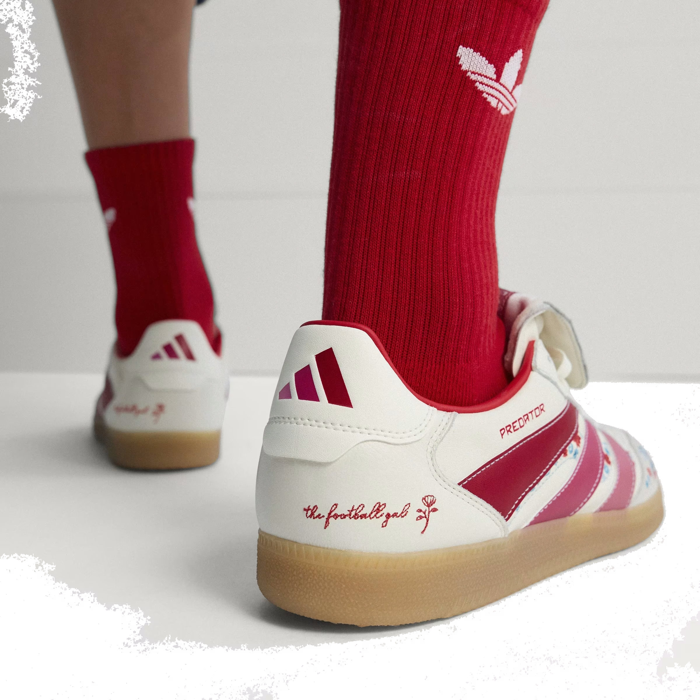 The Football Gal x Adidas Predator Freestyle "Floral"