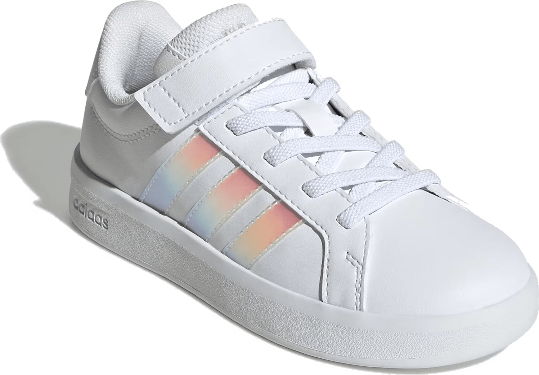adidas Grand Court 3.0 EL White Iridescent (PS)