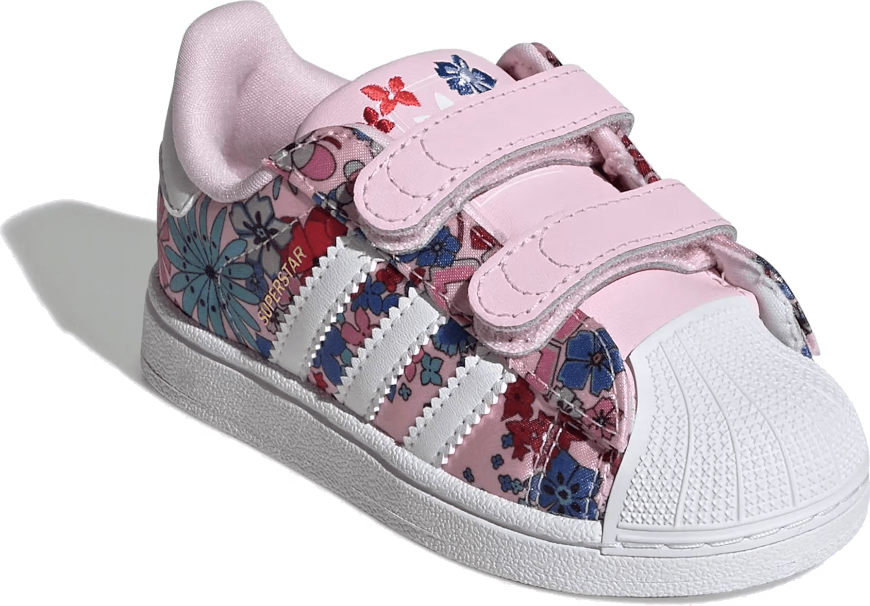 Liberty London x Adidas SuperStar II TD Comfort Closure "Clear Floral Pink"