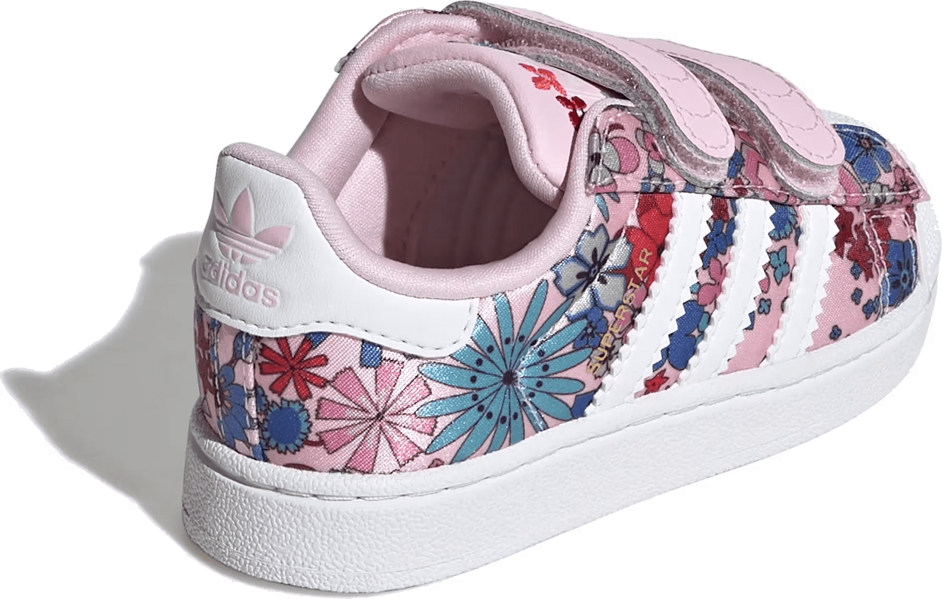 Liberty London x Adidas SuperStar II TD Comfort Closure "Clear Floral Pink"