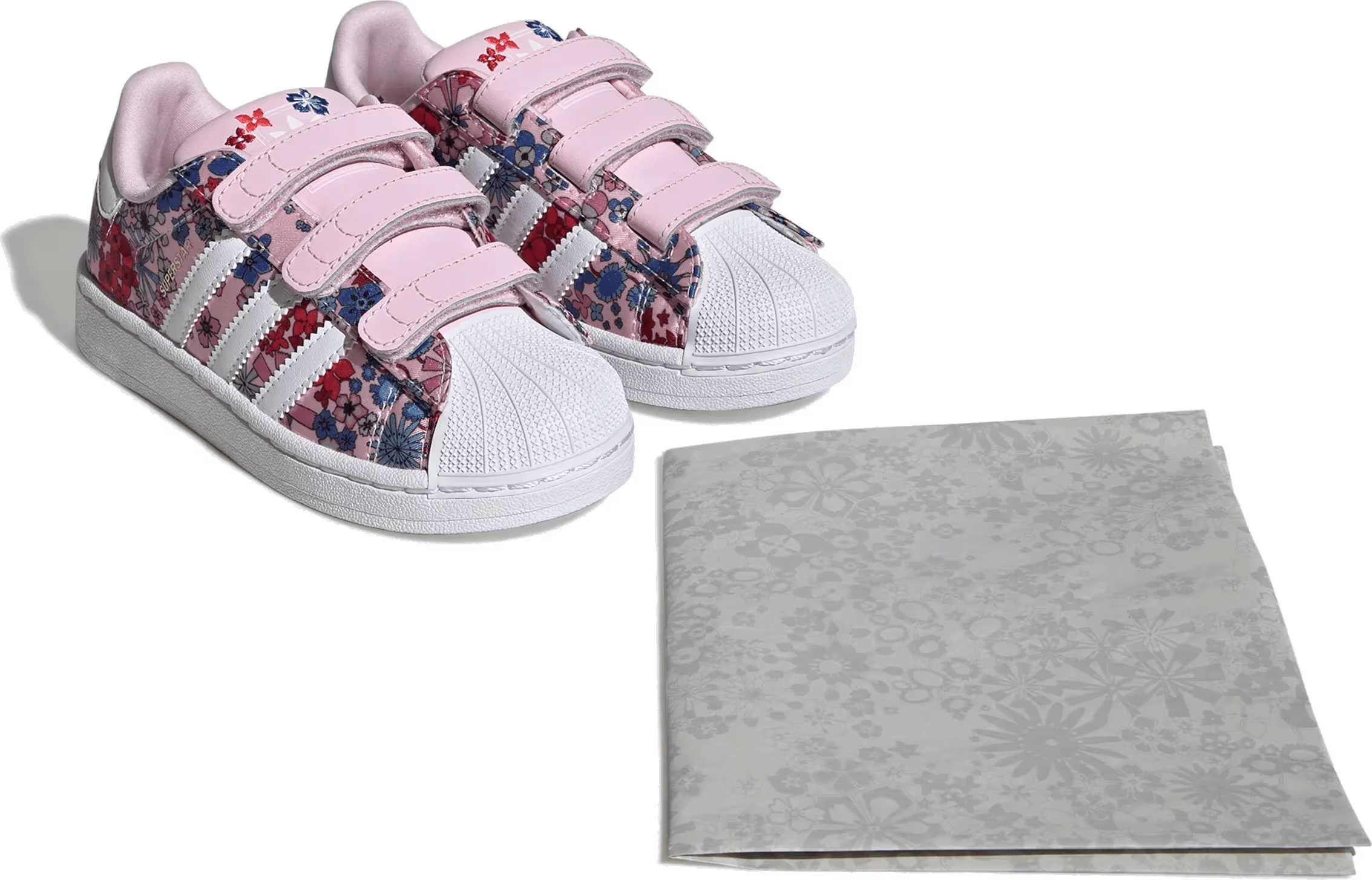 Liberty London x Adidas SuperStar II PS Comfort Closure "Clear Floral Pink"