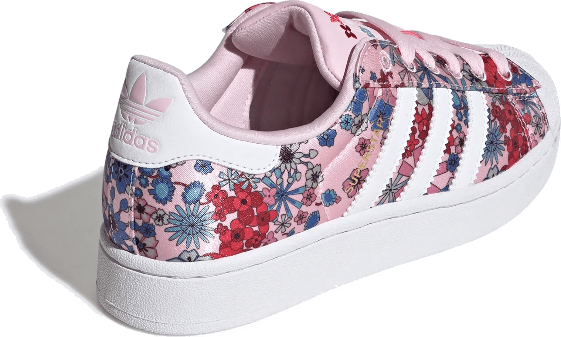 Liberty London x Adidas SuperStar II GS "Clear Floral Pink"