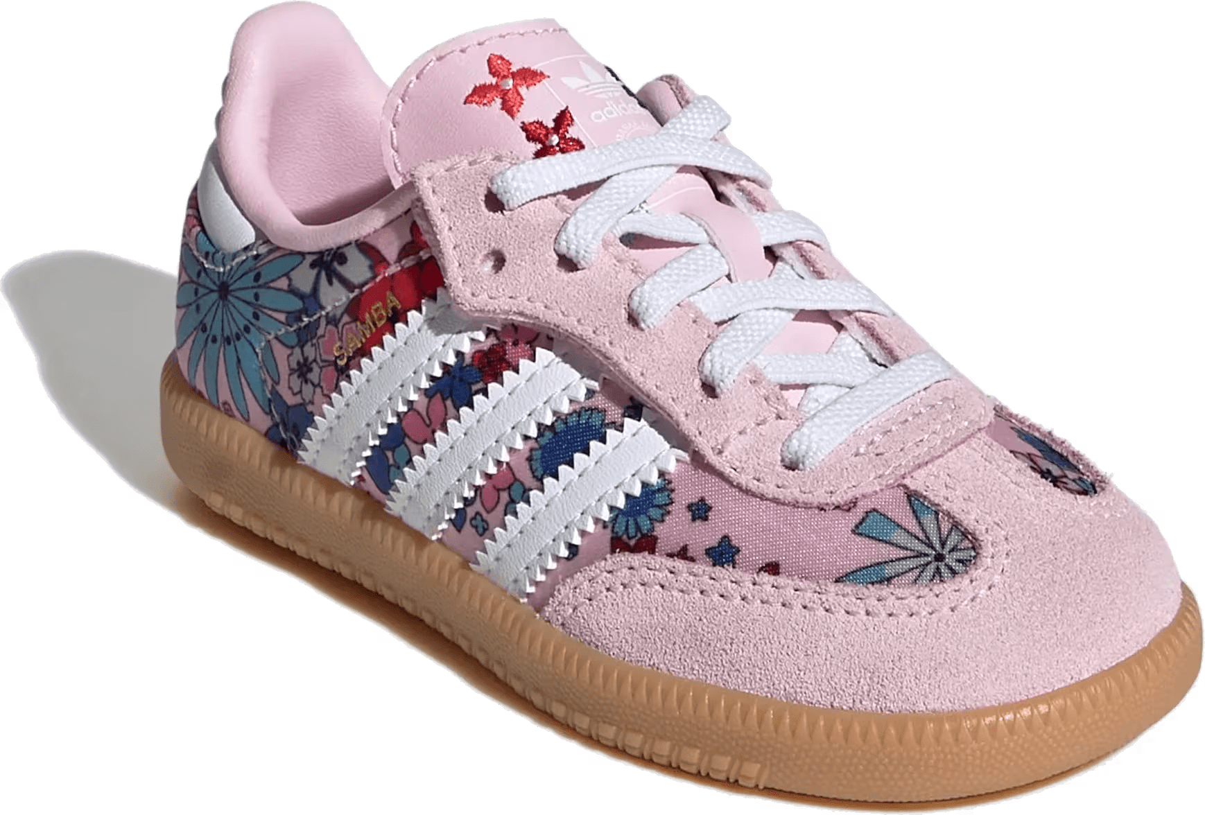 Liberty London x Adidas Samba OG TD Closure Elastic Laces "Clear Pink"