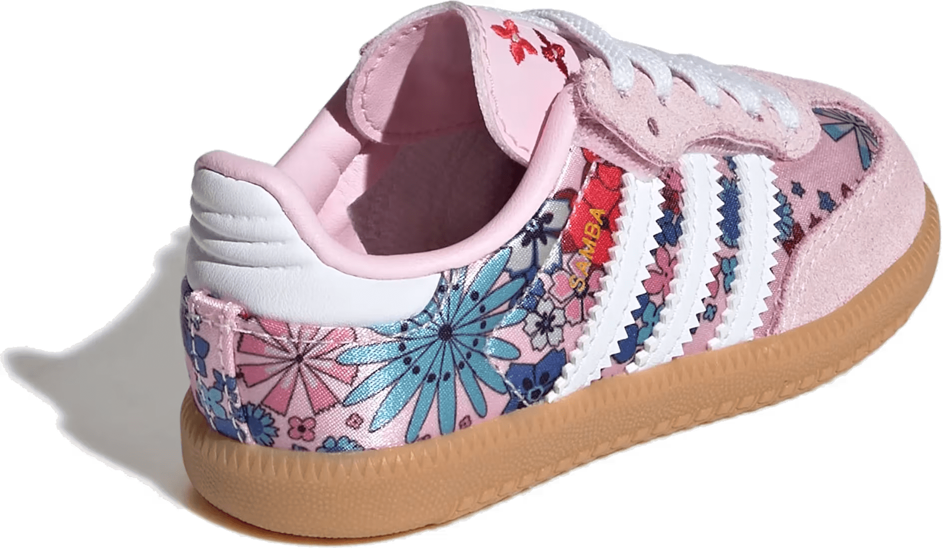 Liberty London x Adidas Samba OG TD Closure Elastic Laces "Clear Pink"