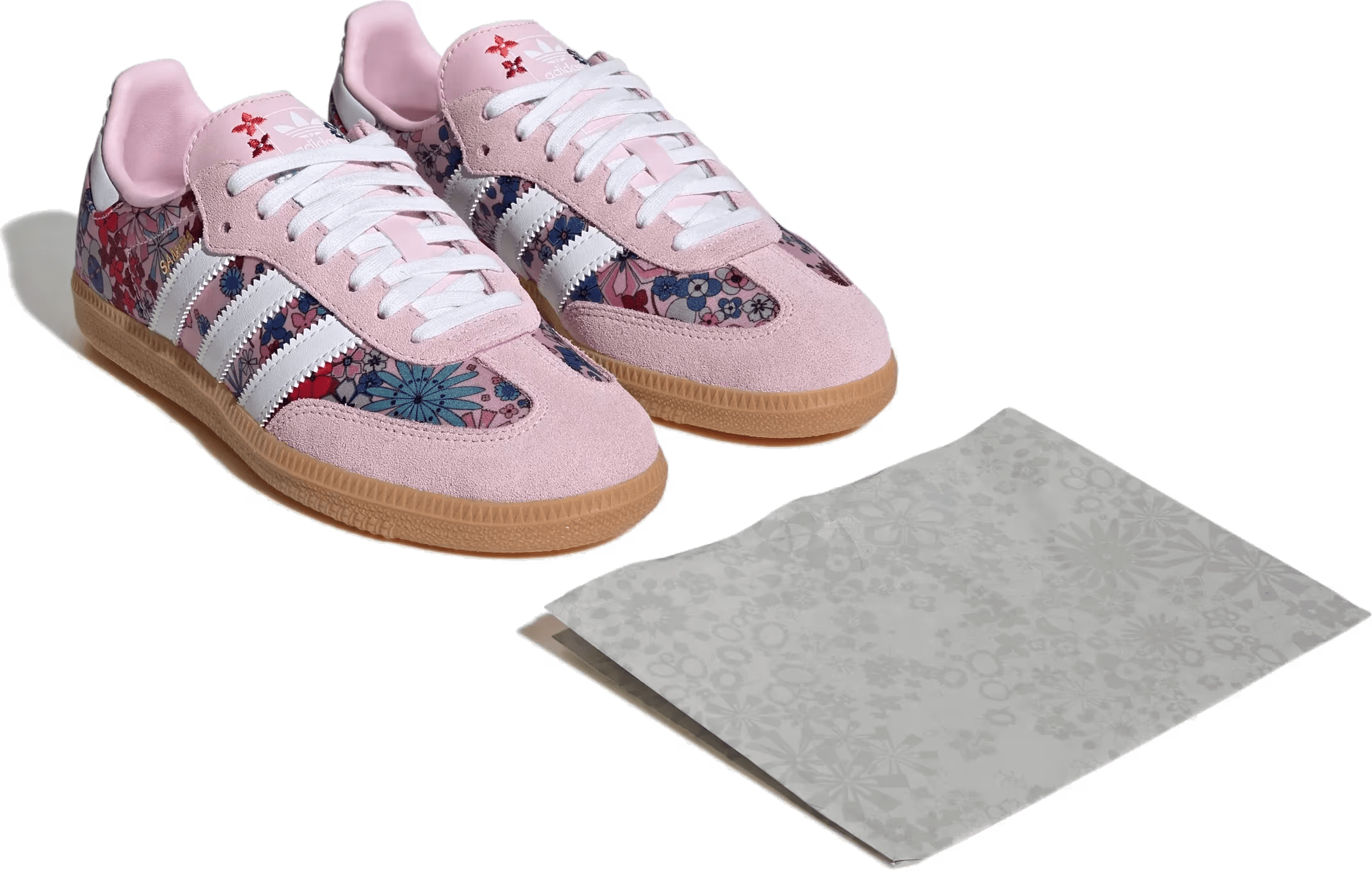 Liberty London x Adidas Samba OG GS "Clear Pink"