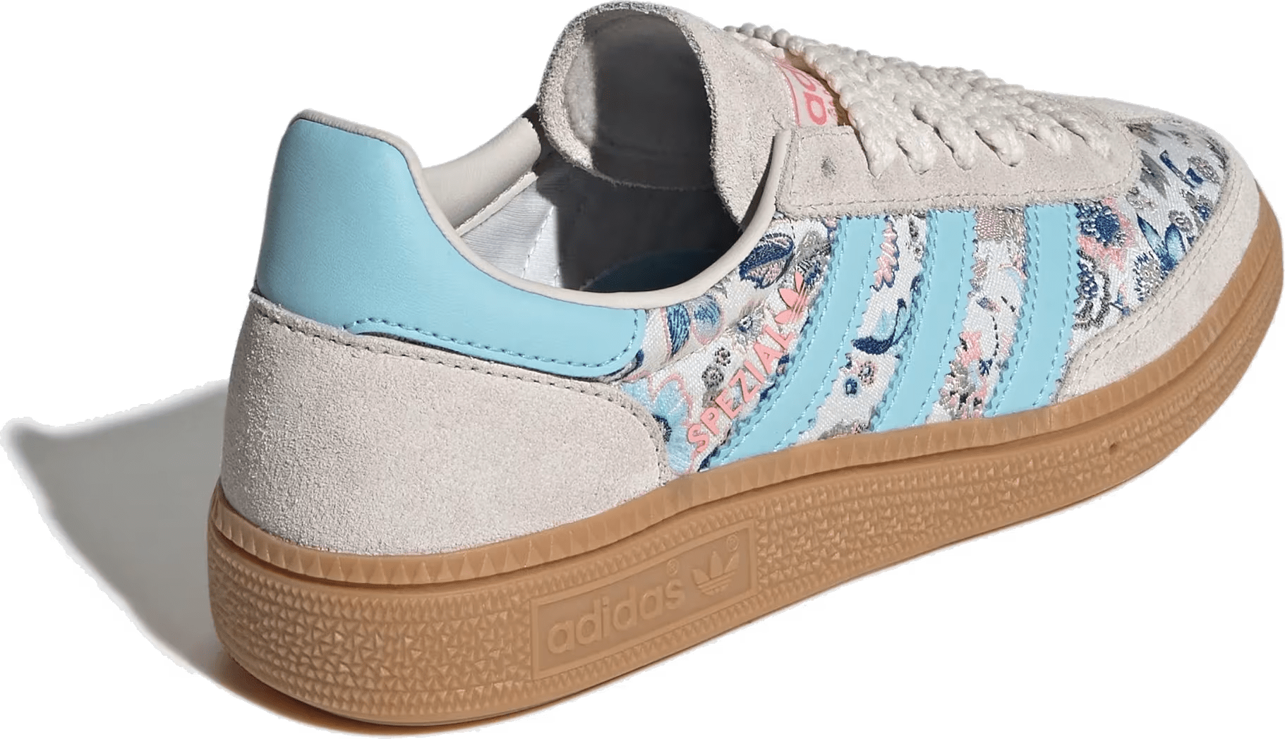 Liberty London x Adidas Handball Spezial GS "Off White Icey Blue"
