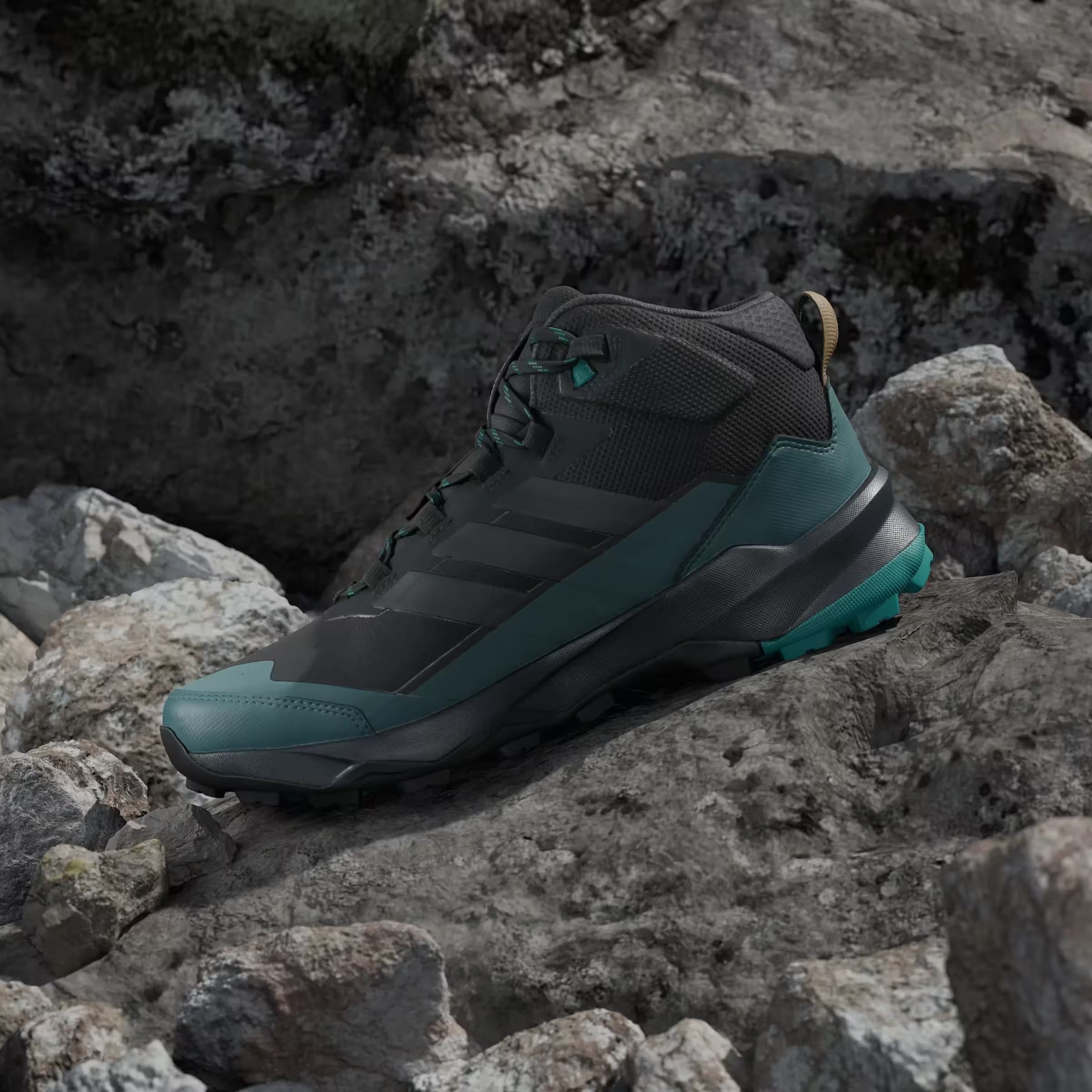 adidas Terrex Skychaser AX5 Mid Gore-Tex Core Black Carbon Pure Teal