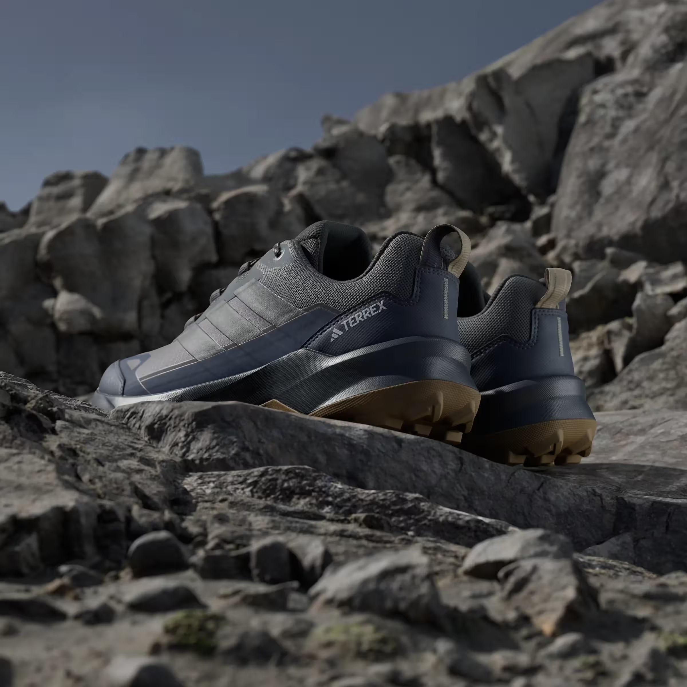 adidas Terrex Skychaser AX5 Gore-Tex Grey Four Carbon Shadow Navy