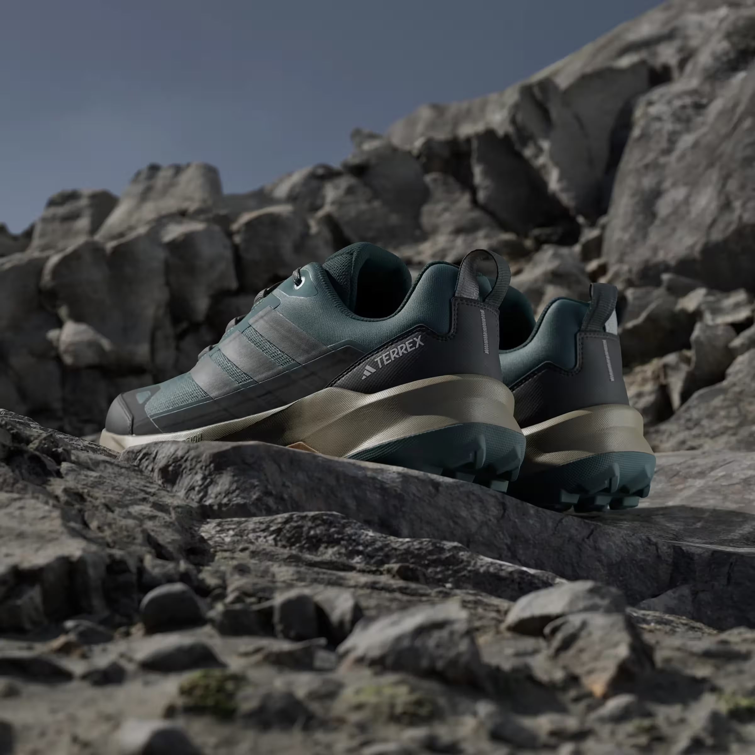 adidas Terrex Skychaser AX5 Preloved Teal Carbon Grey Two