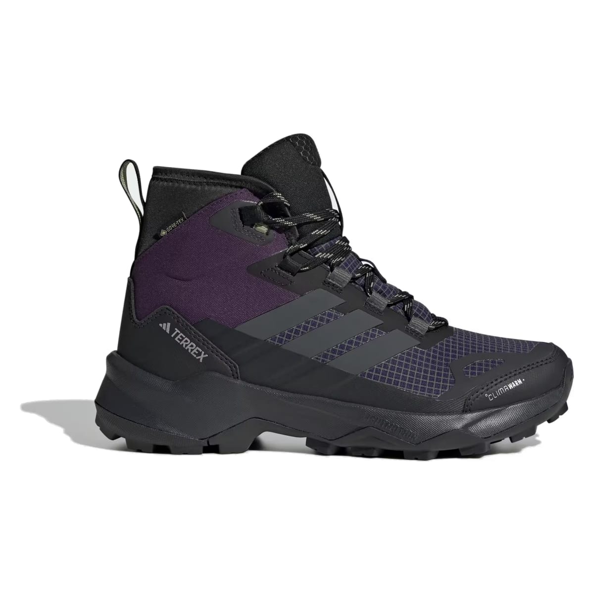 adidas Terrex Skychaser AX5 Mid Gore-Tex Climawarm+ Aurora Plum Grey Tent Green (Women's)