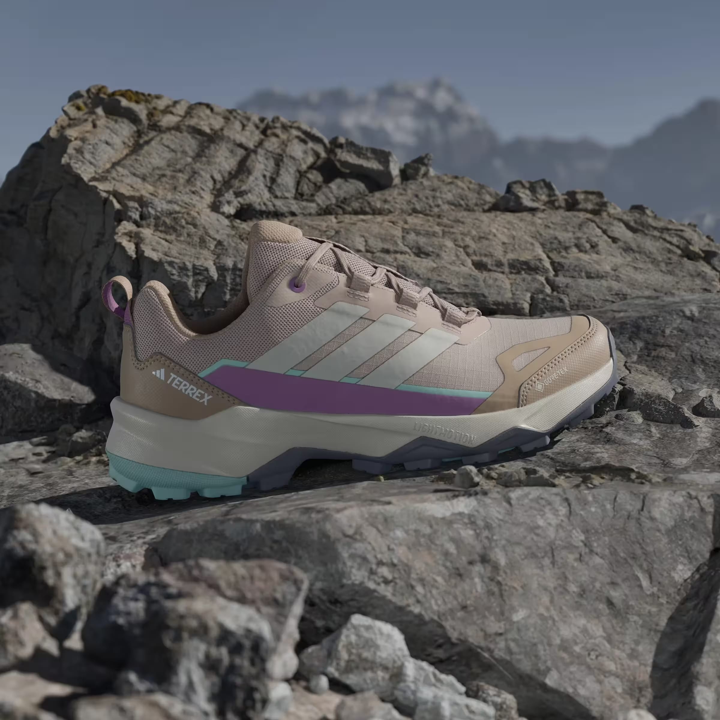 adidas Terrex Skychaser AX5 Gore-Tex Wonder Taupe Preloved Purple (Women's)