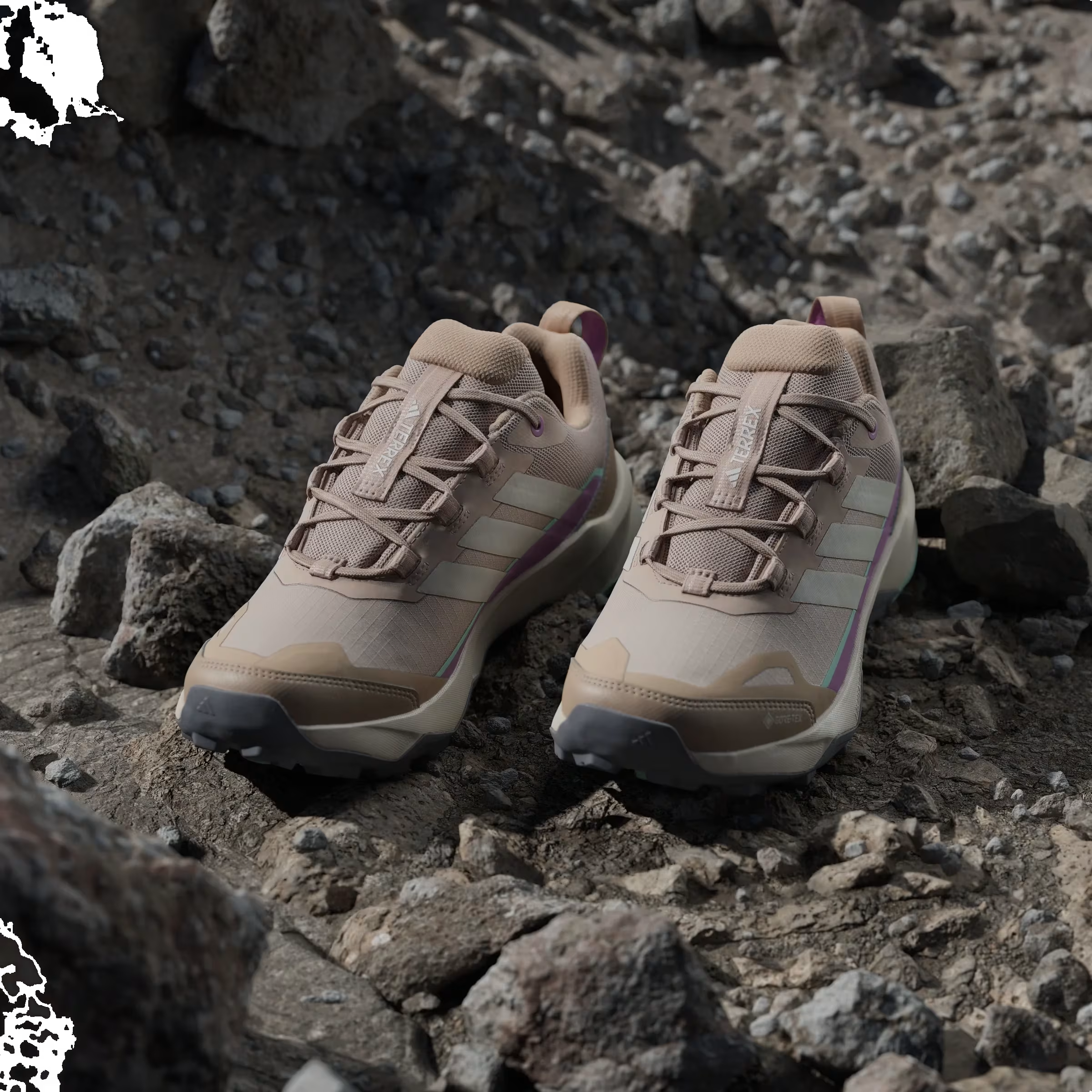adidas Terrex Skychaser AX5 Gore-Tex Wonder Taupe Preloved Purple (Women's)