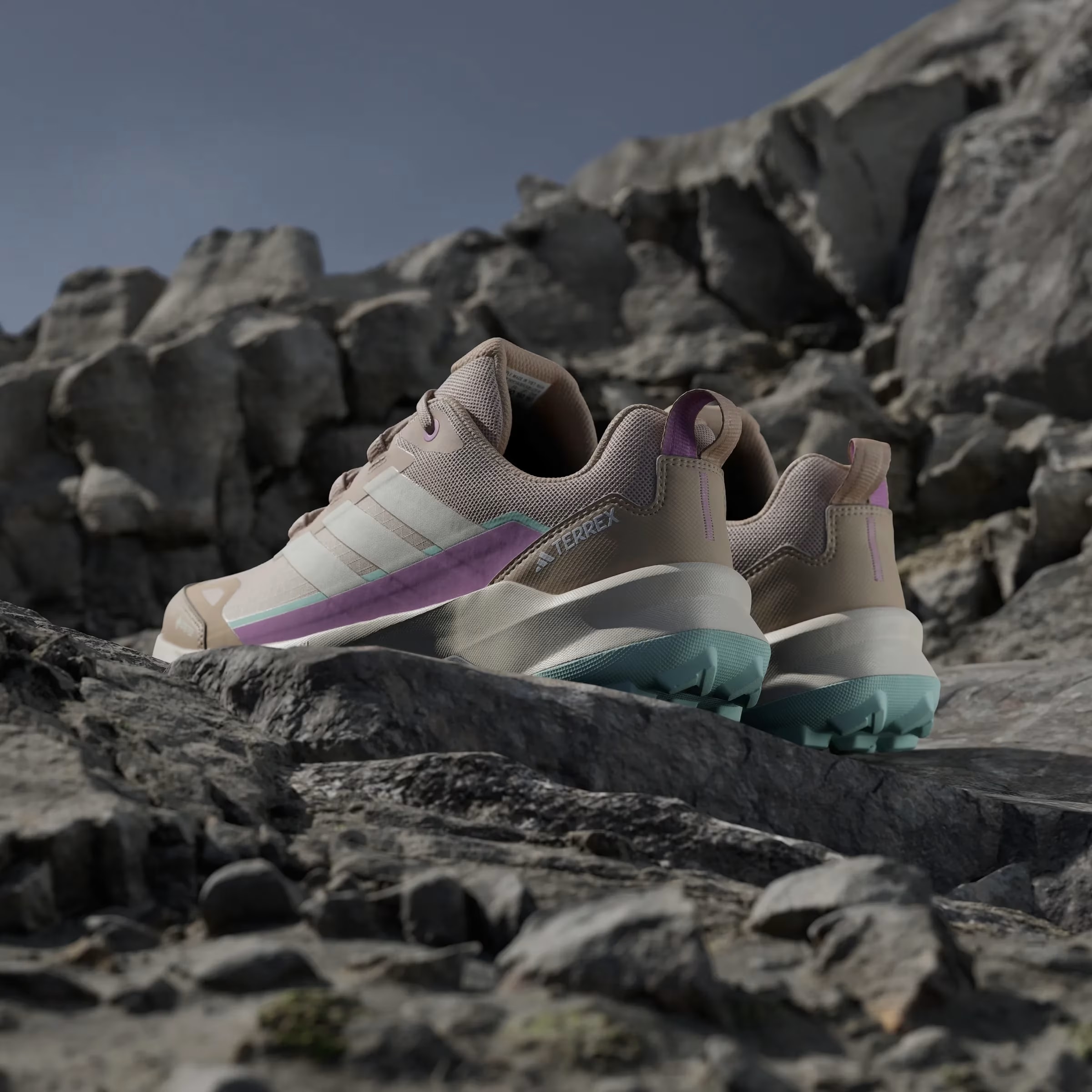 adidas Terrex Skychaser AX5 Gore-Tex Wonder Taupe Preloved Purple (Women's)