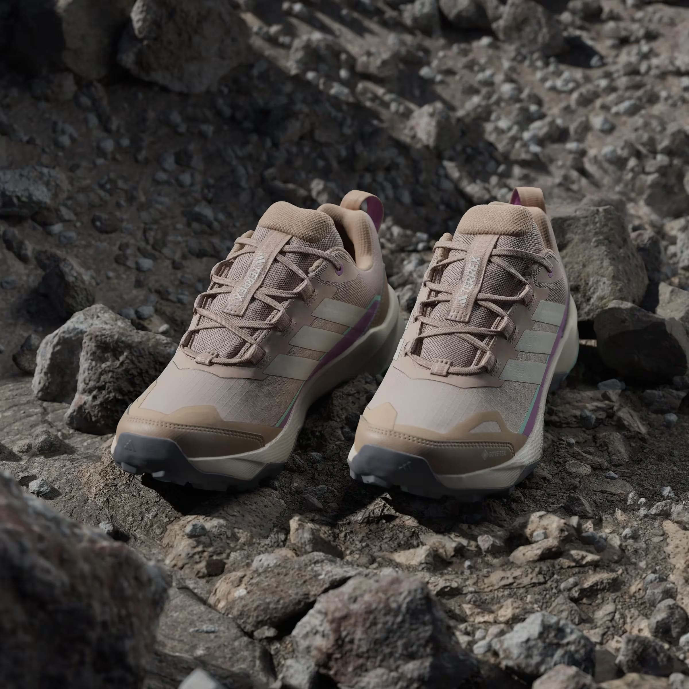 adidas Terrex Skychaser AX5 Gore-Tex Wonder Taupe Preloved Purple (Women's)