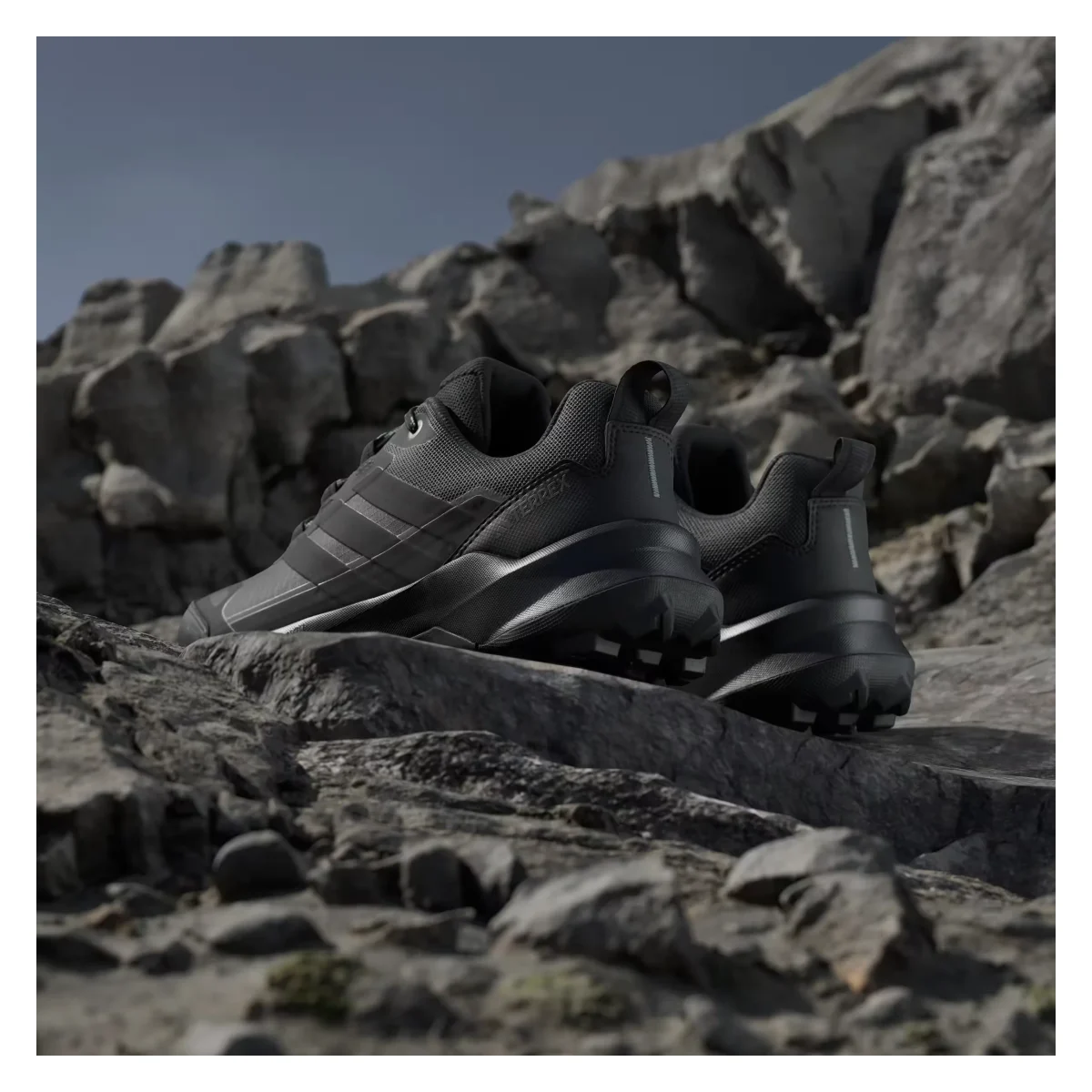adidas Terrex Skychaser AX5 Gore-Tex Carbon Core Black Semi Flash Aqua (Women's)