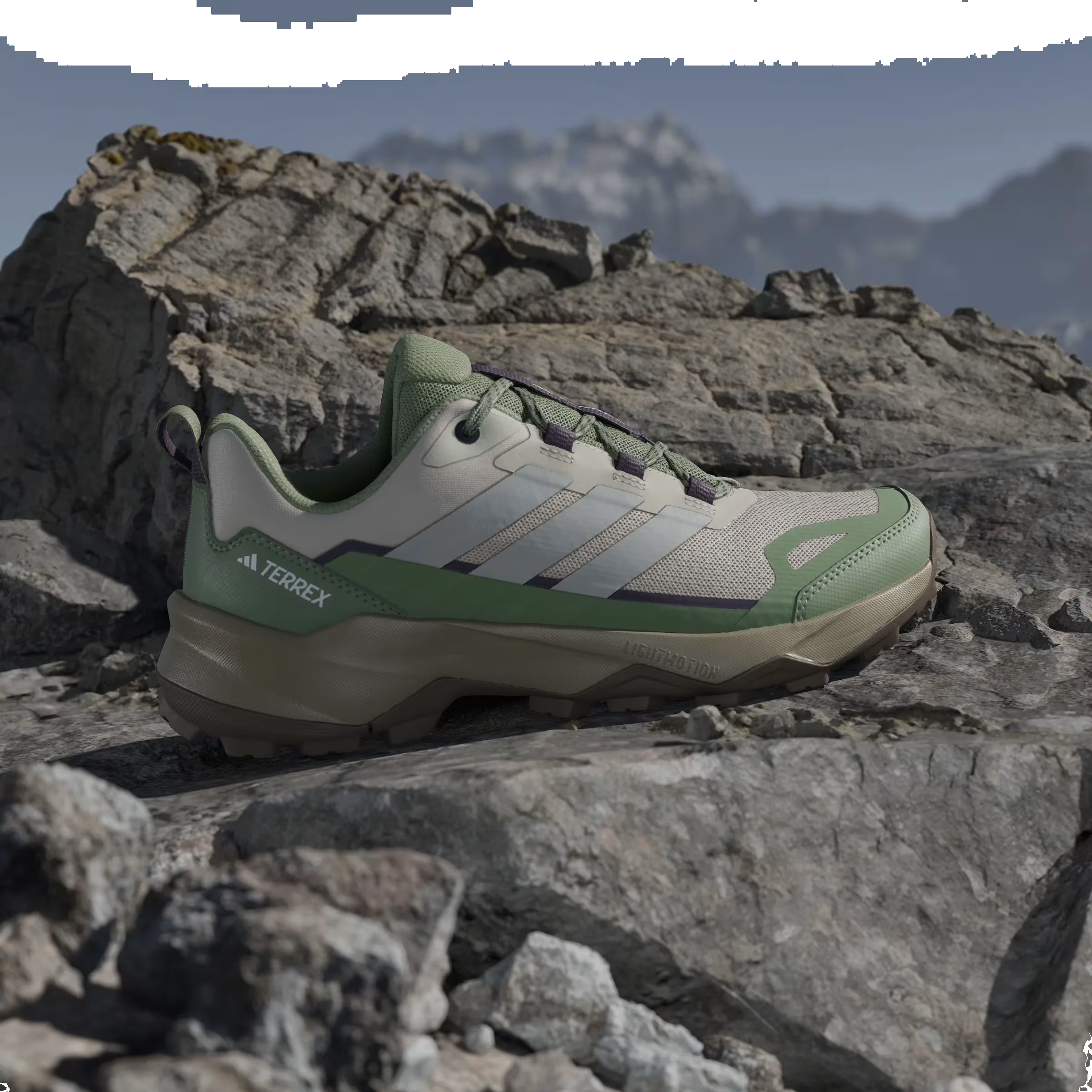 adidas Terrex Skychaser AX5 Beige Grey Two Tent Green (Women's)