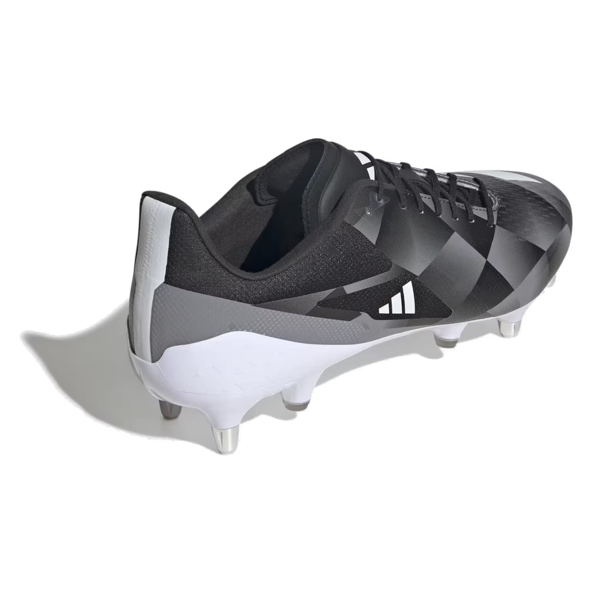 adidas Adizero RS15 Ultimate SG Rugby Core Black White Grey