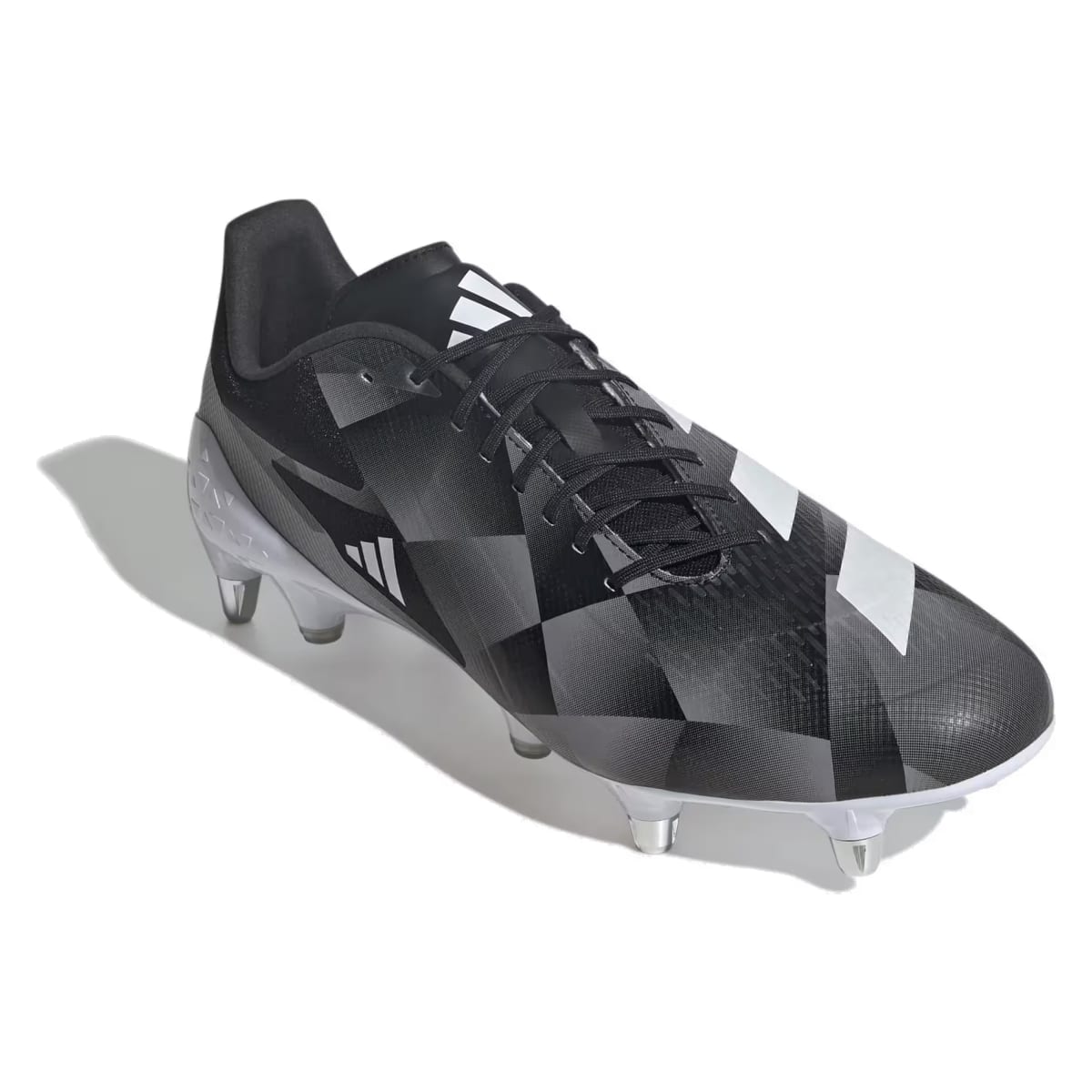 adidas Adizero RS15 Ultimate SG Rugby Core Black White Grey