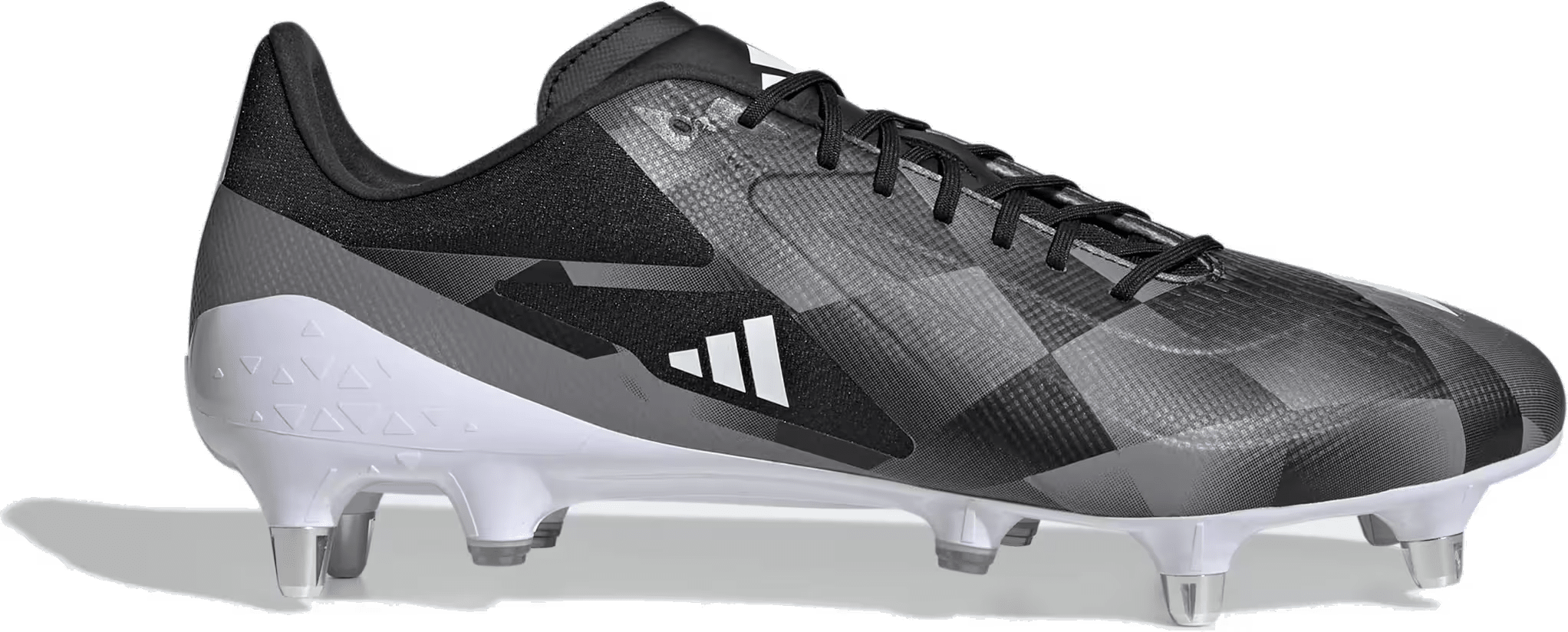 adidas Adizero RS15 Ultimate SG Rugby Core Black White Grey