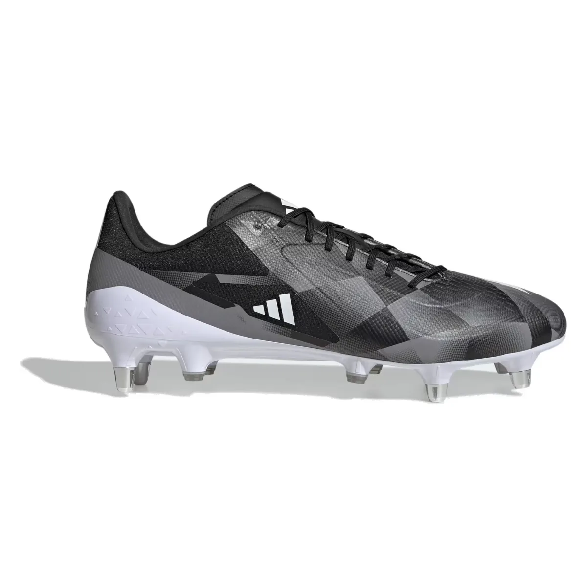 adidas Adizero RS15 Ultimate SG Rugby Core Black White Grey