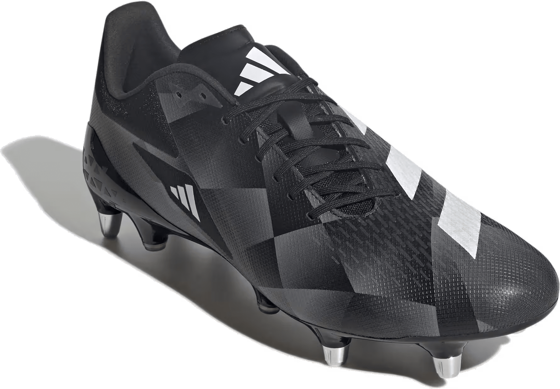 adidas Adizero RS15 Pro SG Rugby Core Black Grey Three