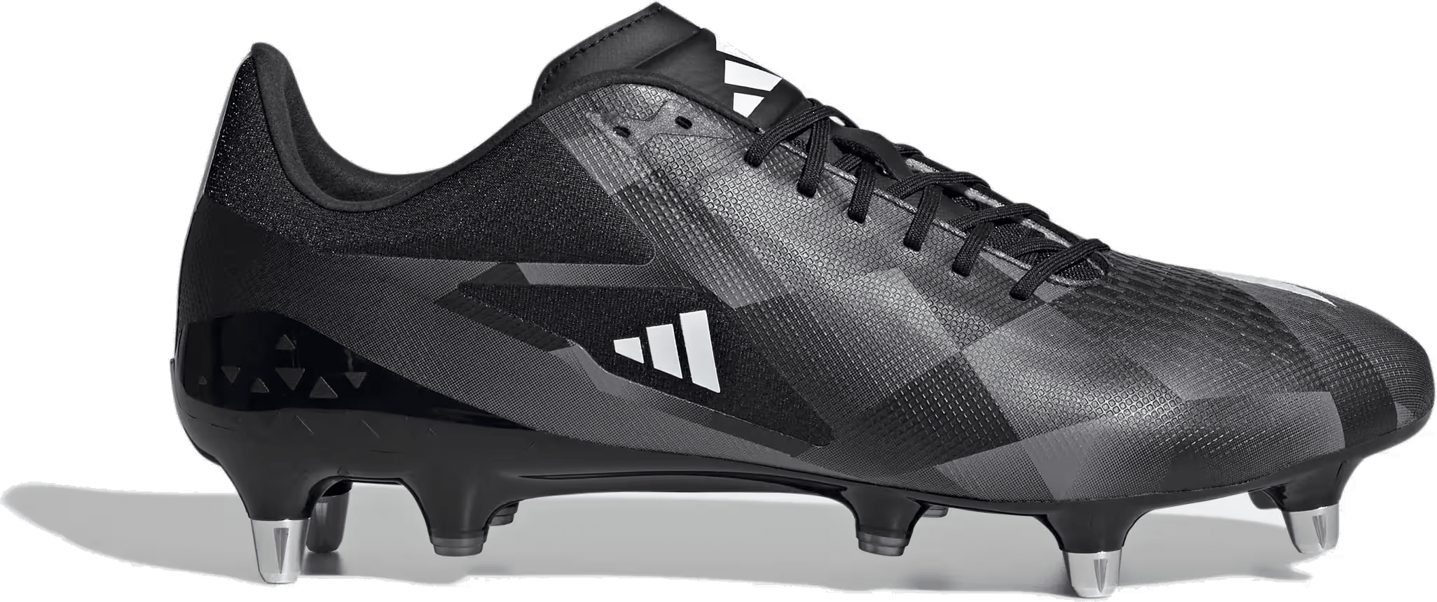 adidas Adizero RS15 Pro SG Rugby Core Black Grey Three
