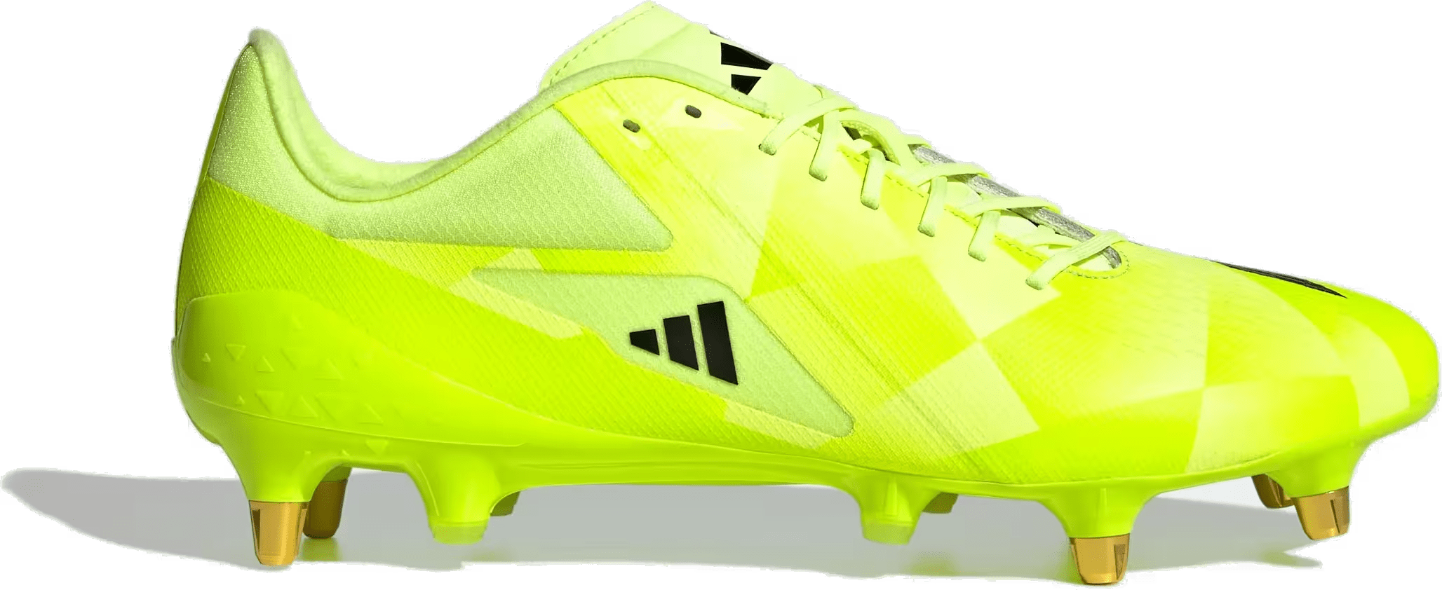 adidas Adizero RS15 Pro SG Rugby Hi-Res Yellow Core Black Lucid Lemon
