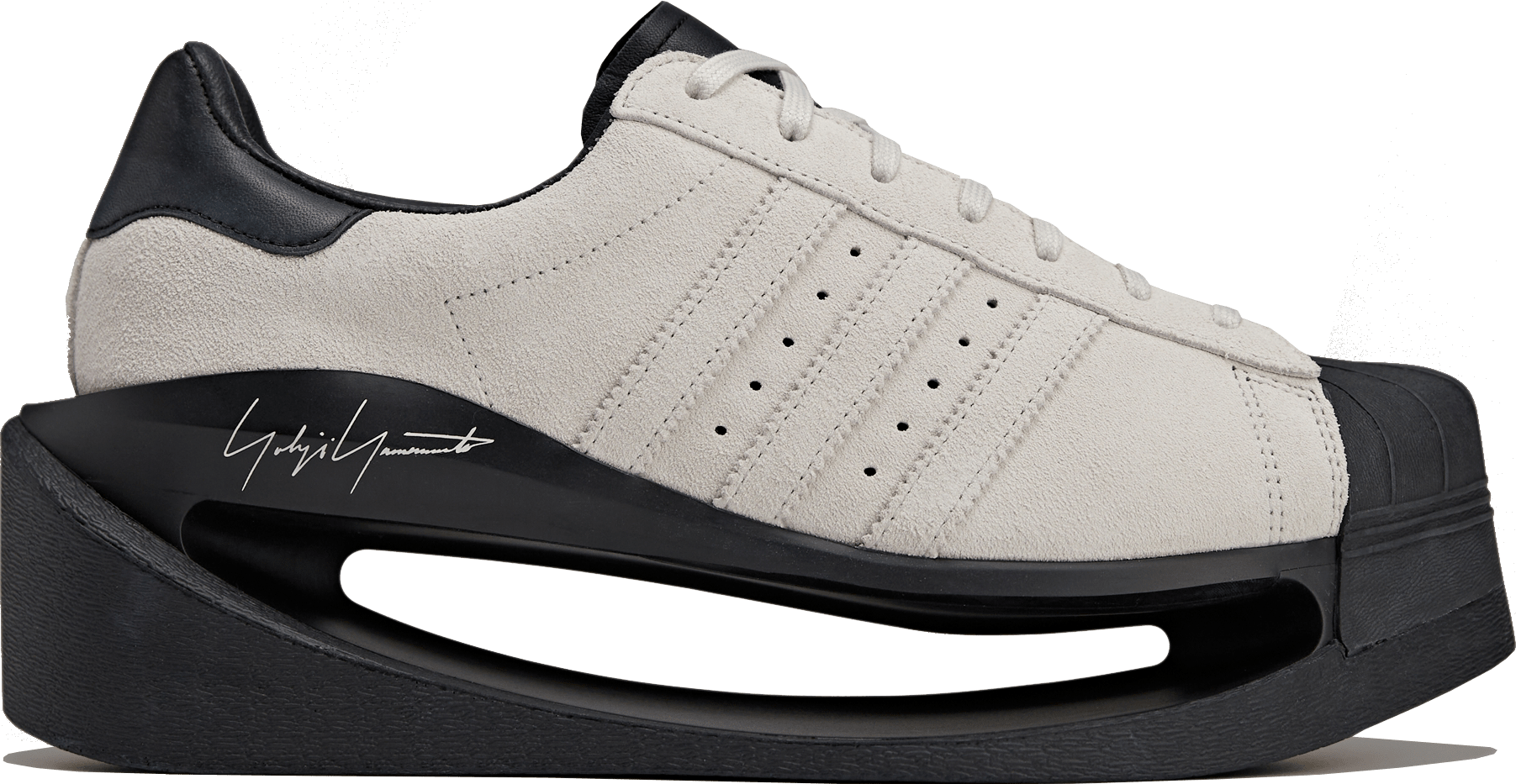 Adidas Y-3 Gendo Superstar "Talc Black"